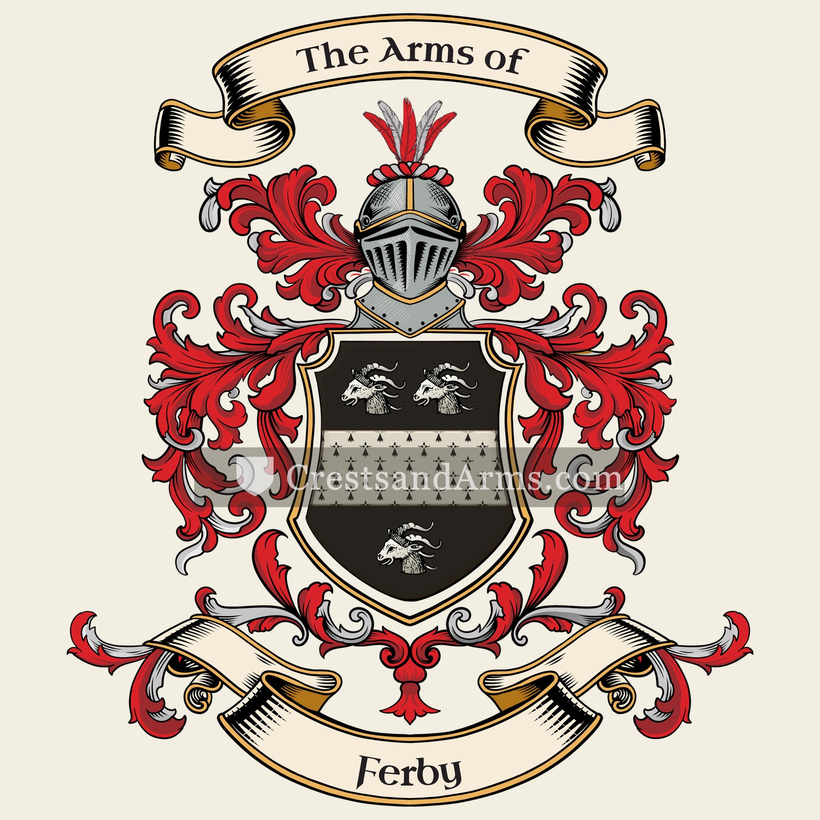 The Ferby coat of arms