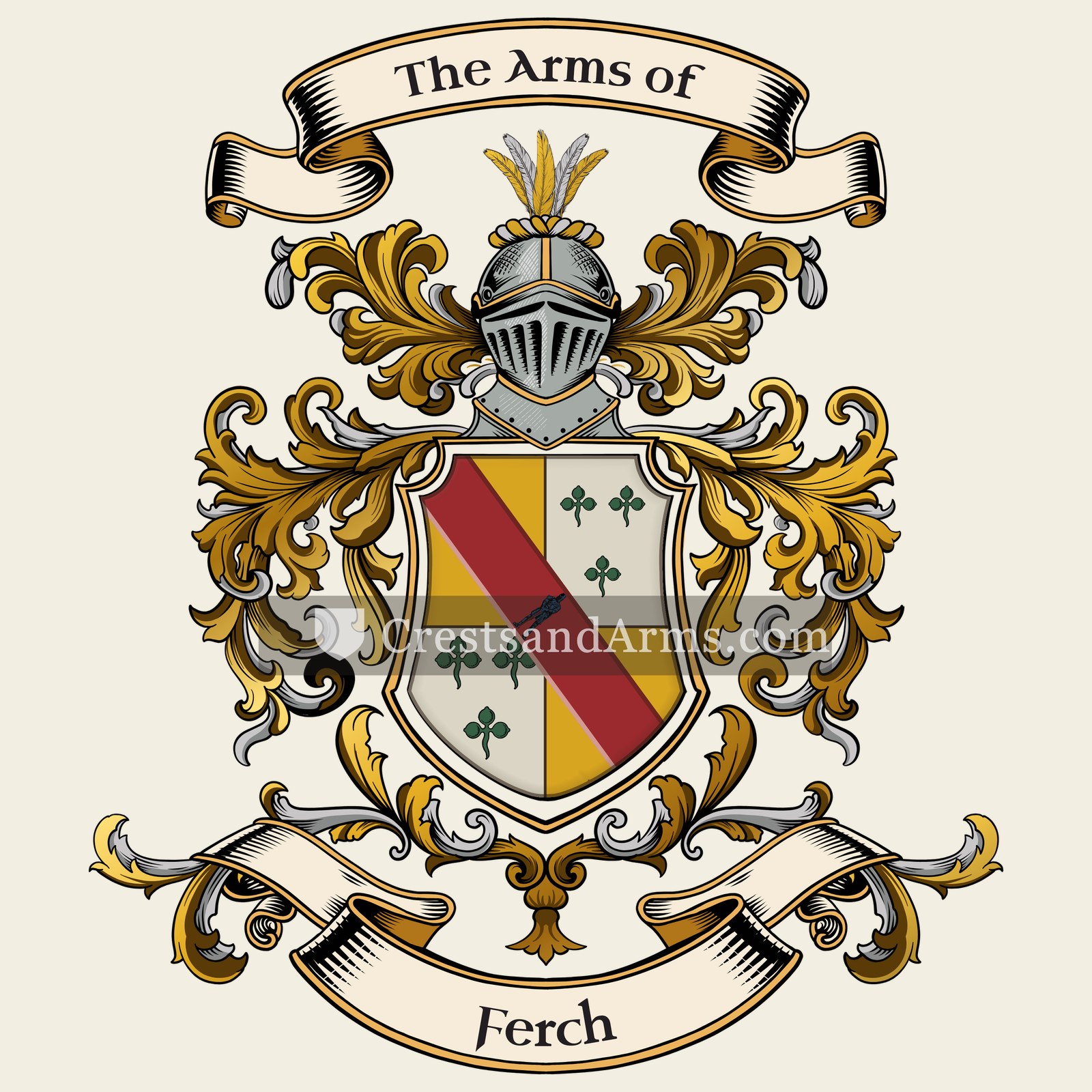 The Ferch coat of arms