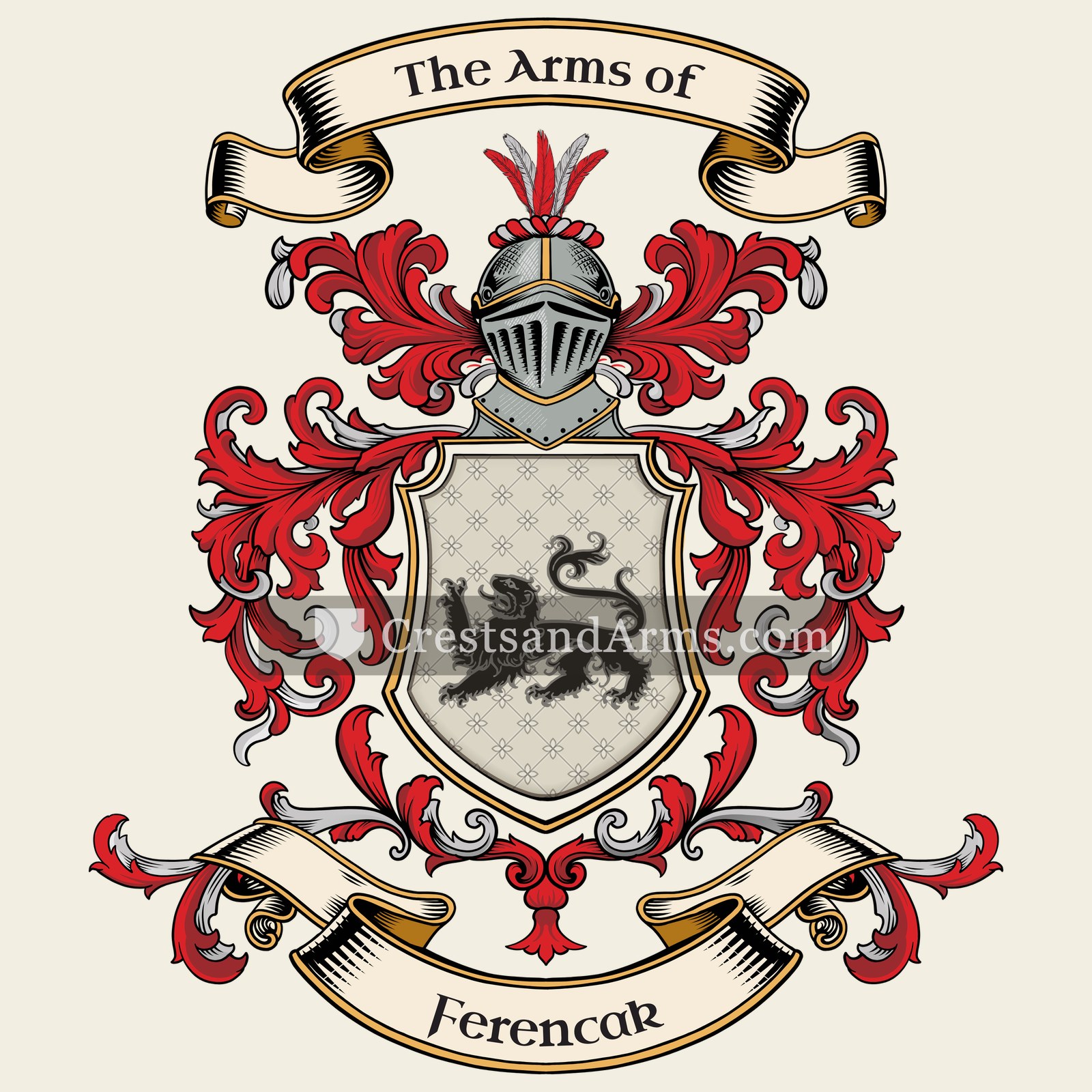 The Ferencak coat of arms