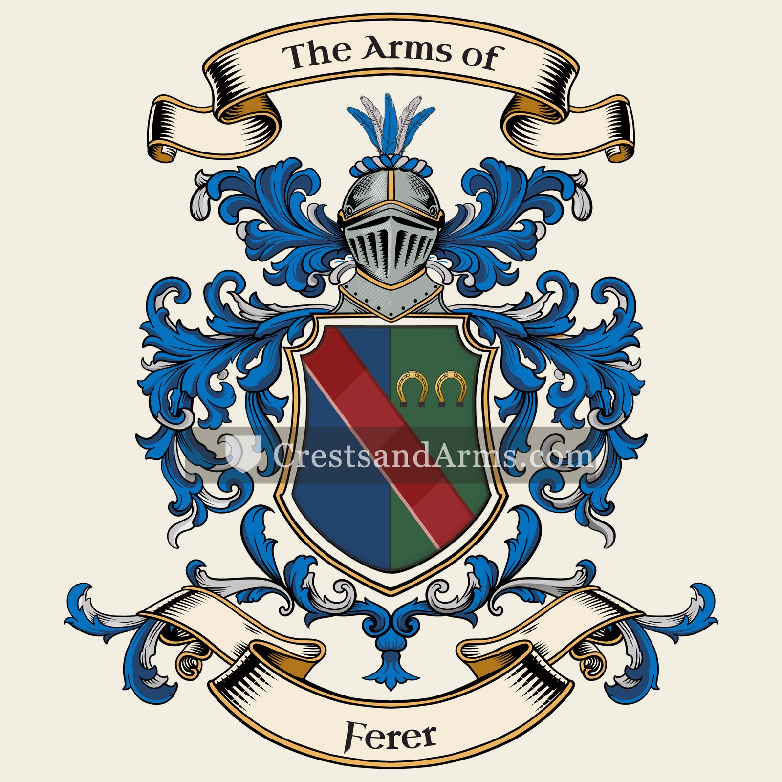 The Ferer coat of arms