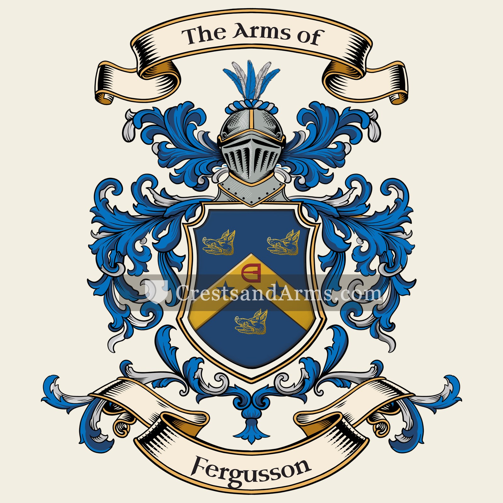 The Fergusson coat of arms