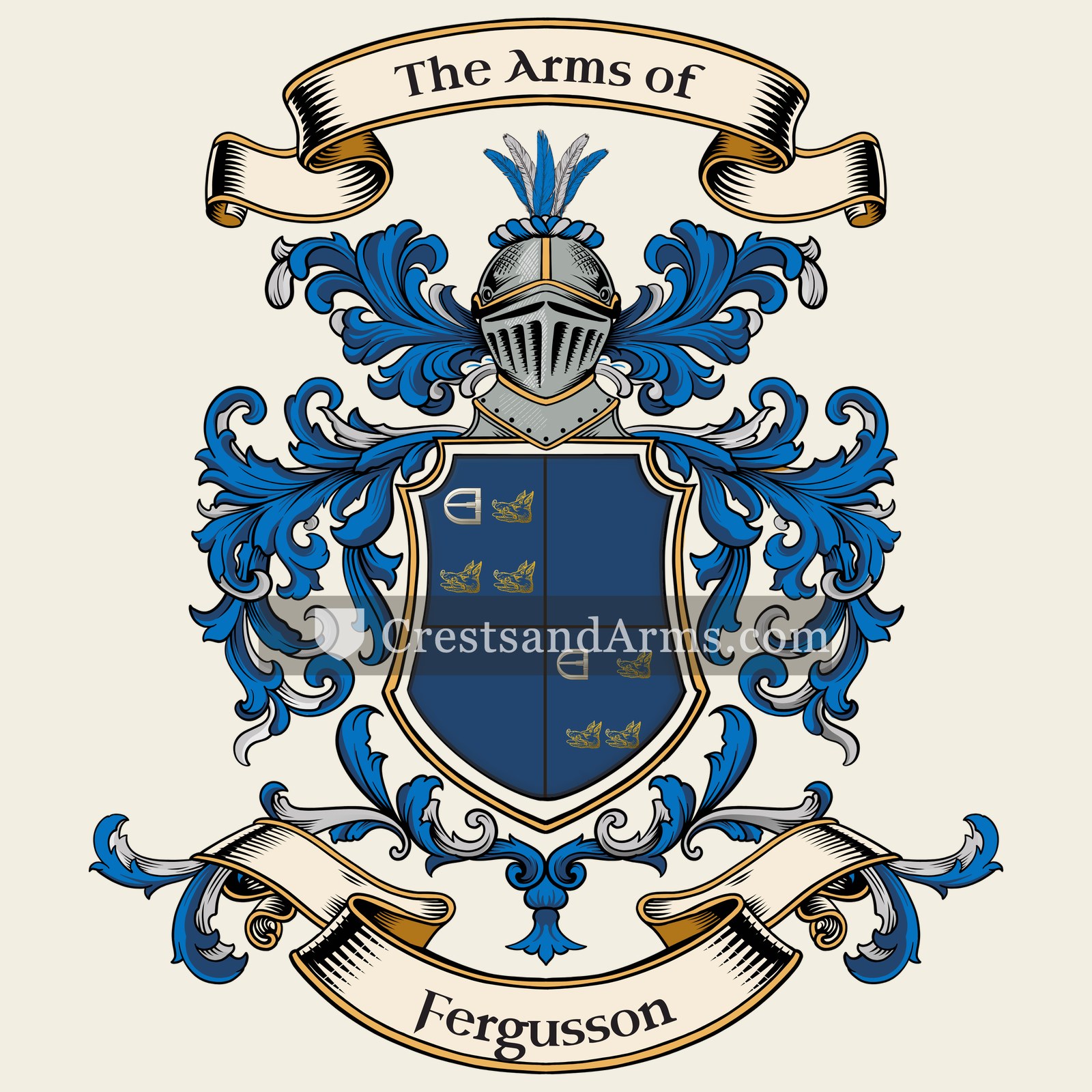 The Fergusson coat of arms