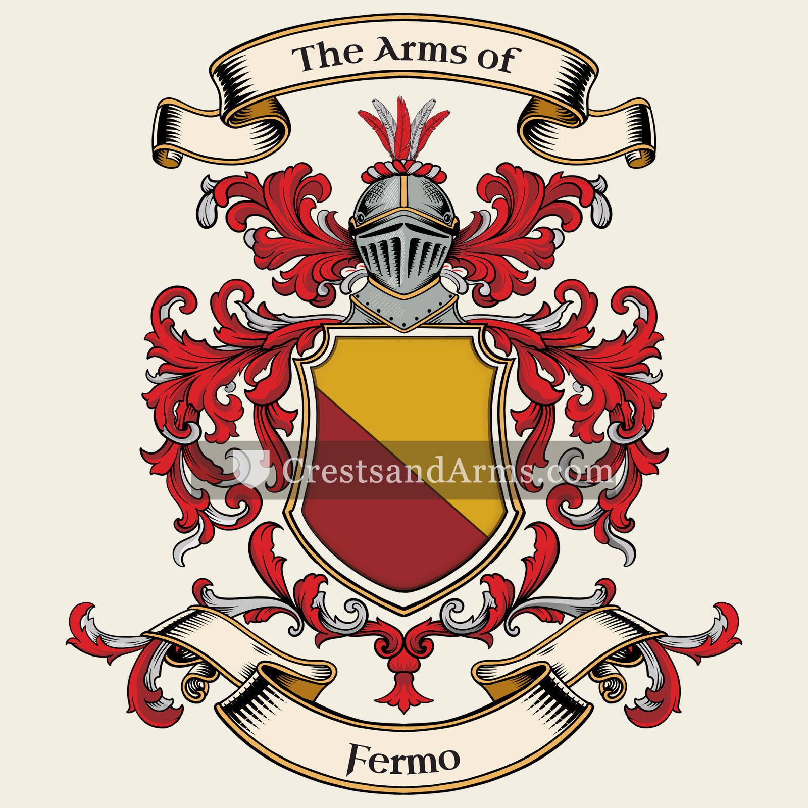 The Fermo coat of arms