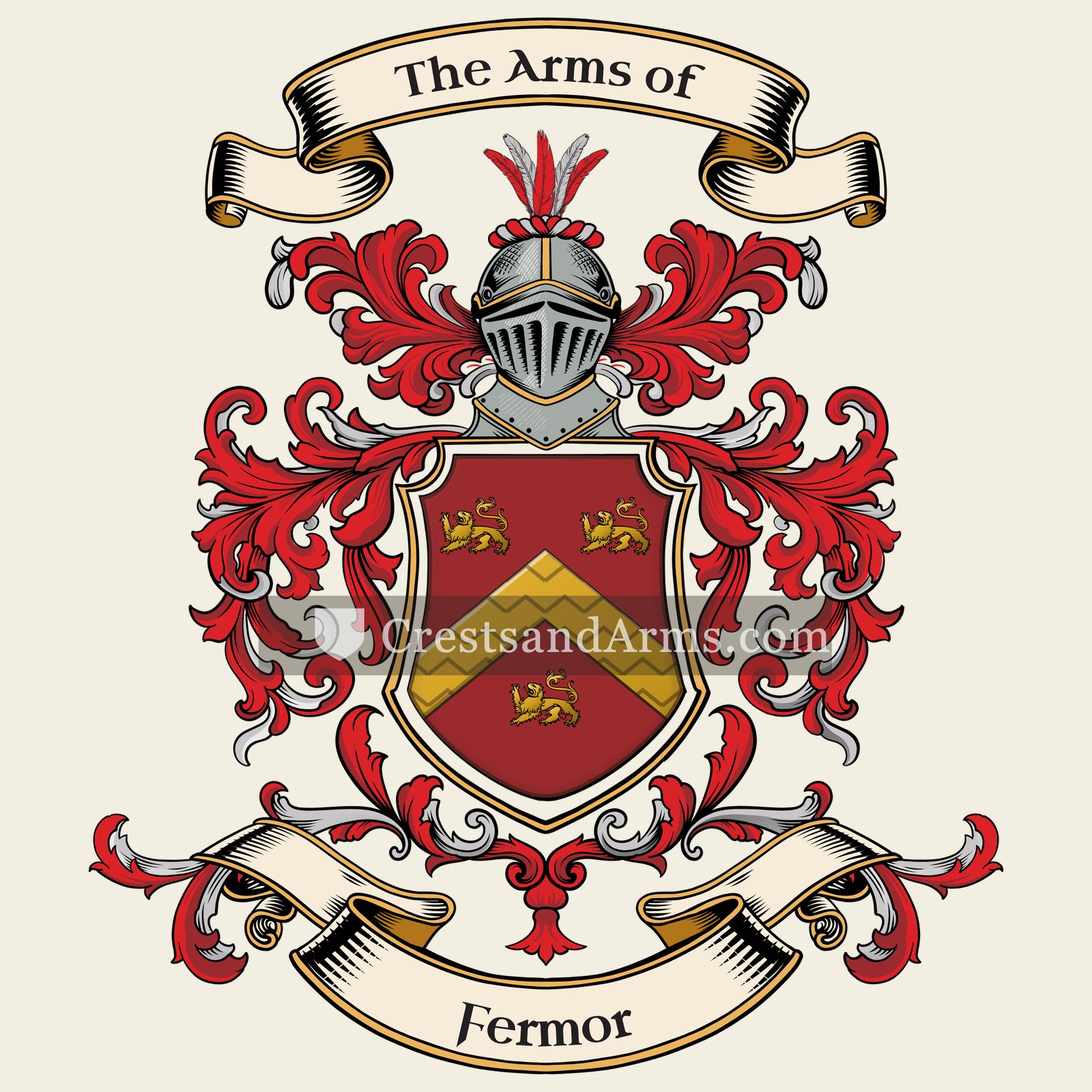 The Fermor coat of arms