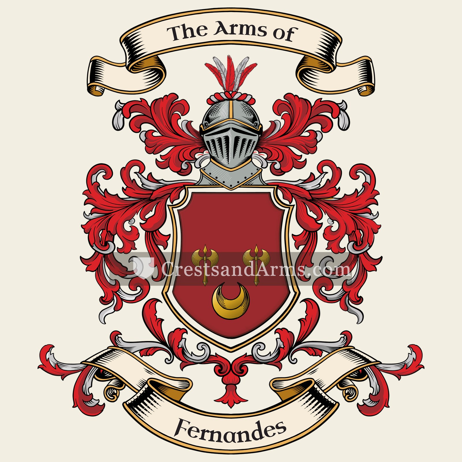 The Fernandes coat of arms