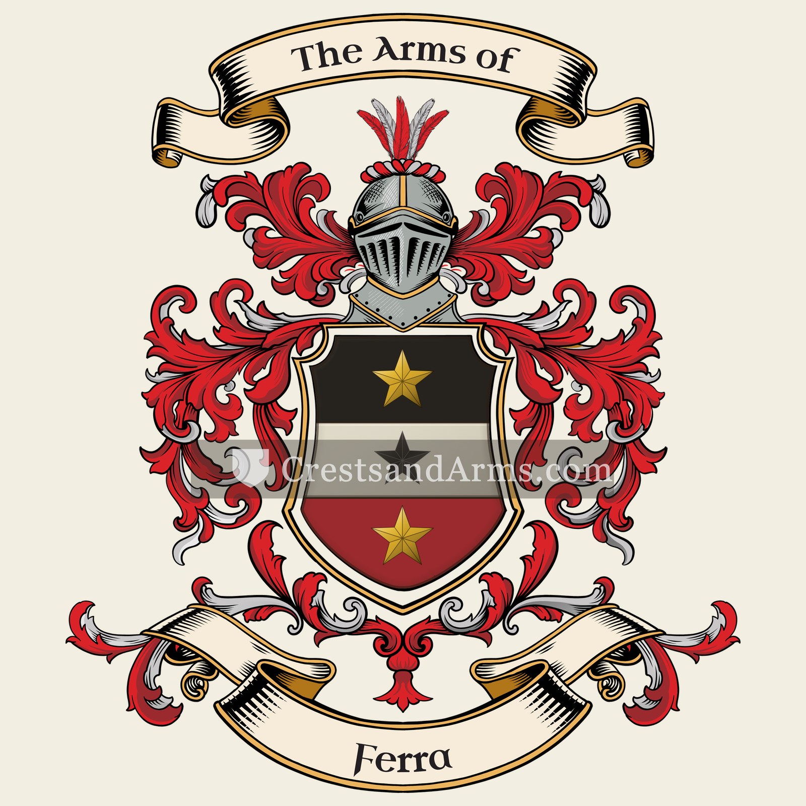 The Ferra coat of arms