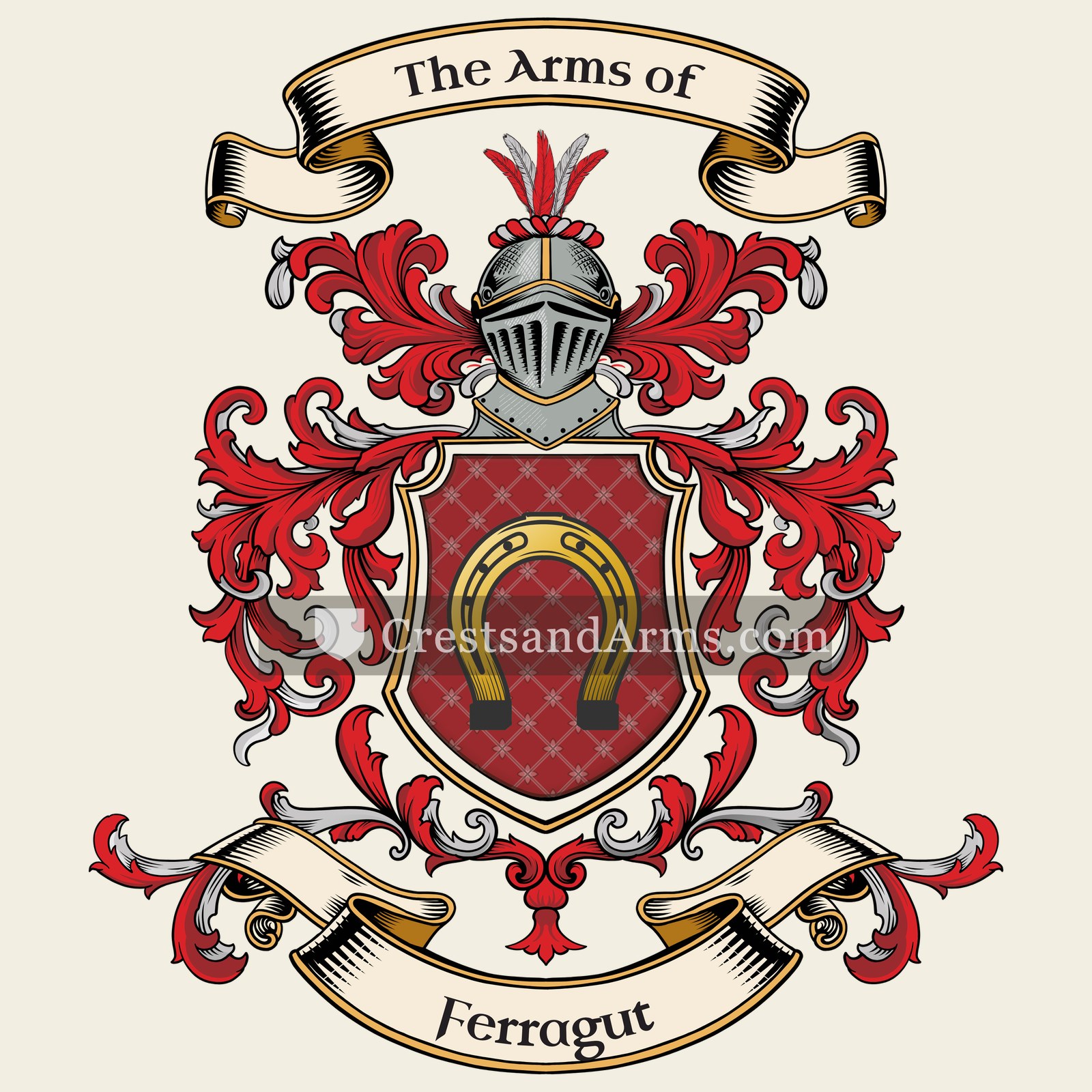 The Ferragut coat of arms