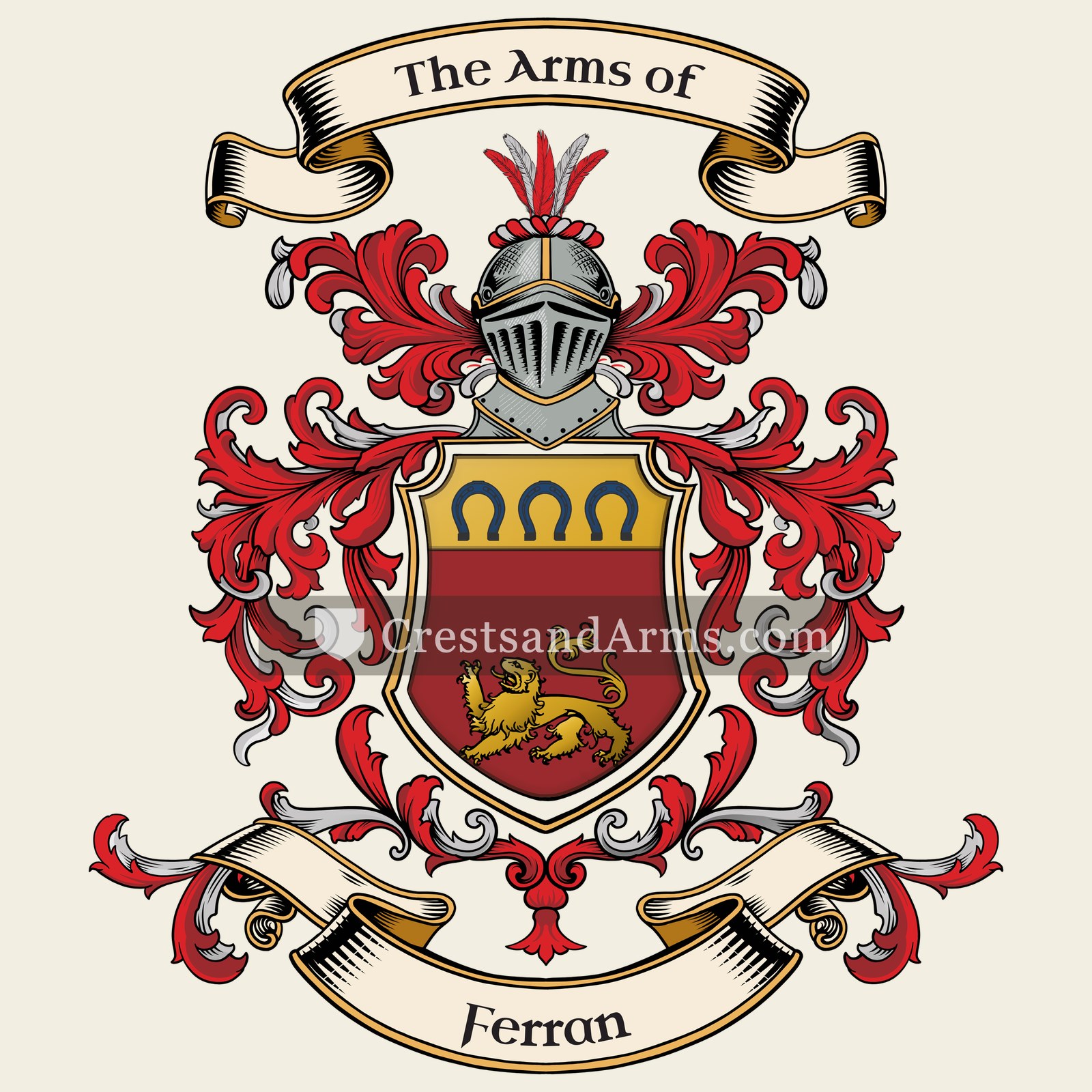 The Ferran coat of arms