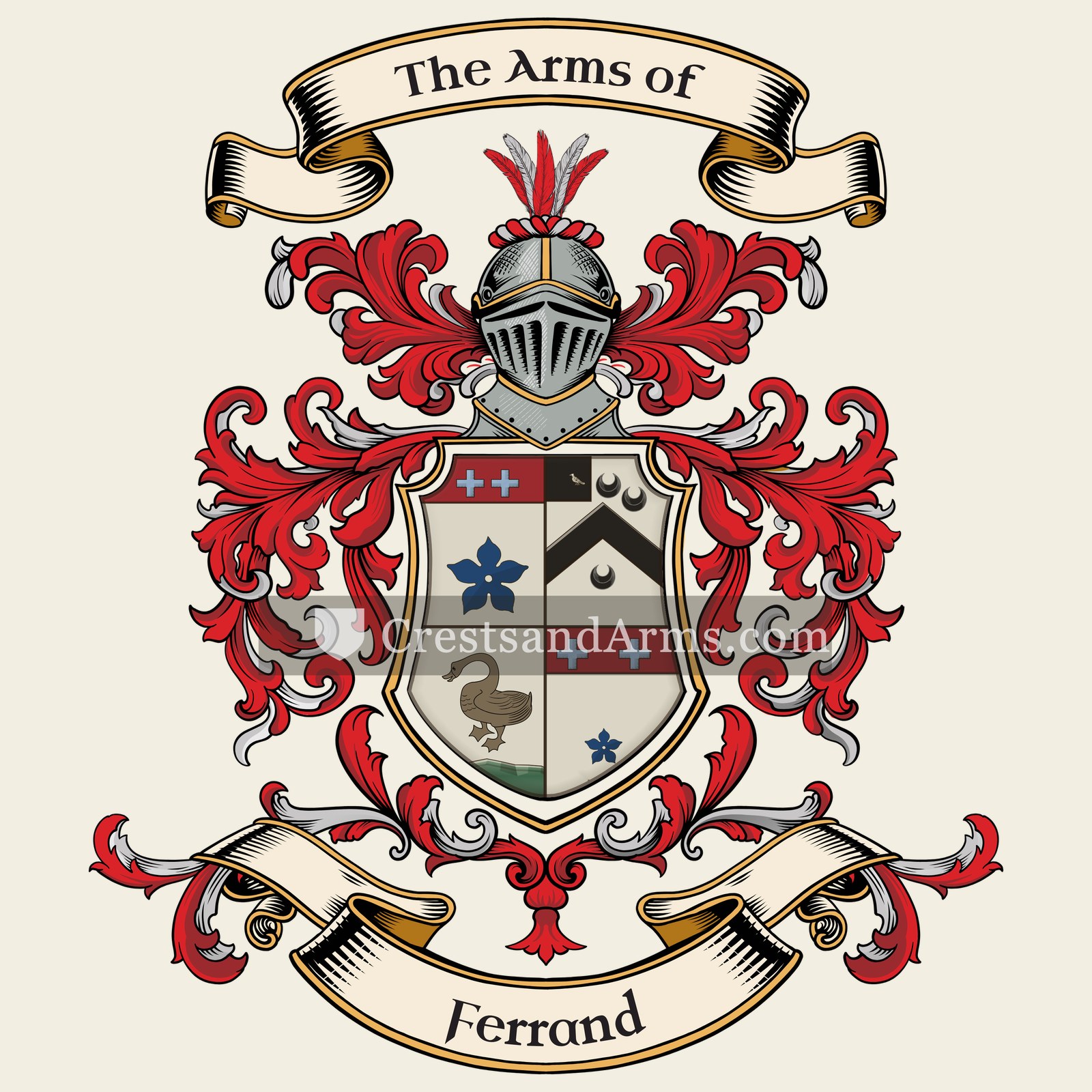 The Ferrand coat of arms