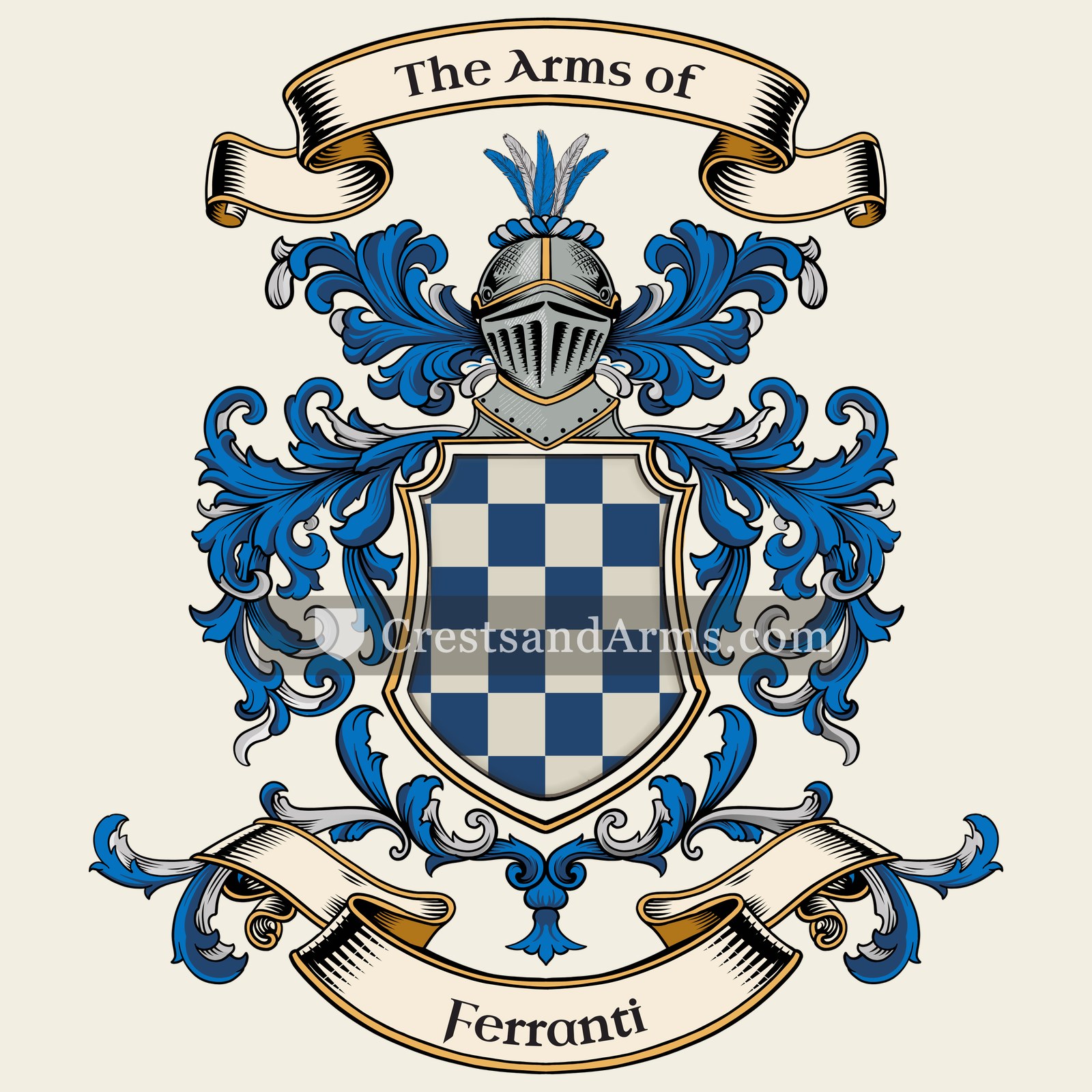 The Ferranti coat of arms