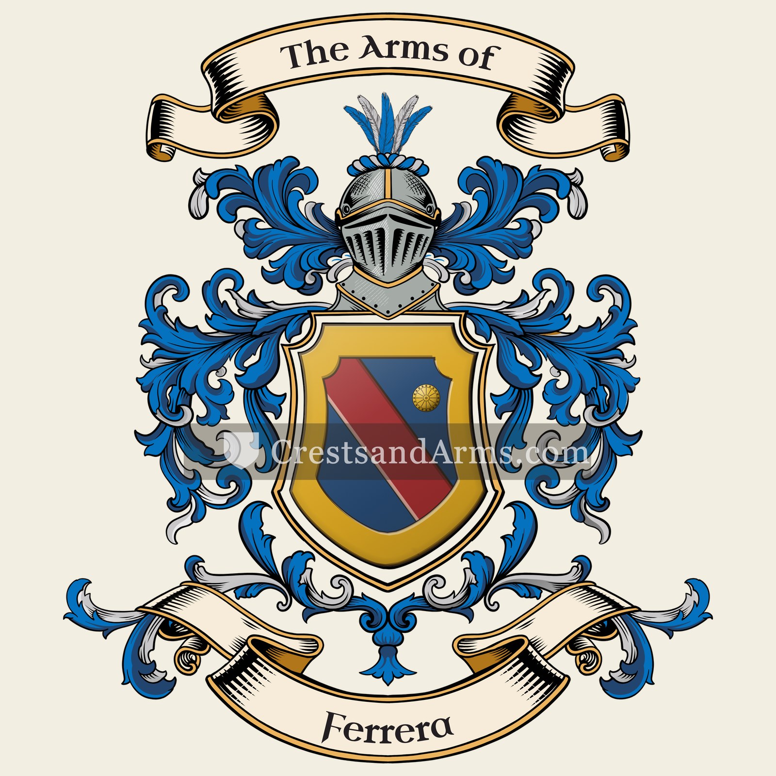 The Ferrera coat of arms