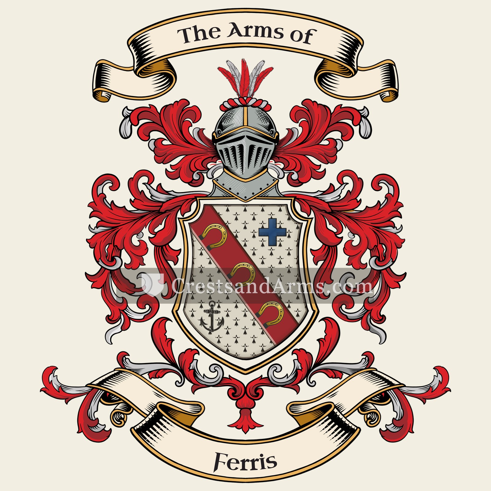 The Ferris coat of arms