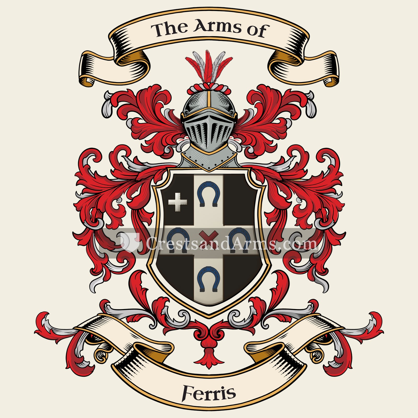 The Ferris coat of arms
