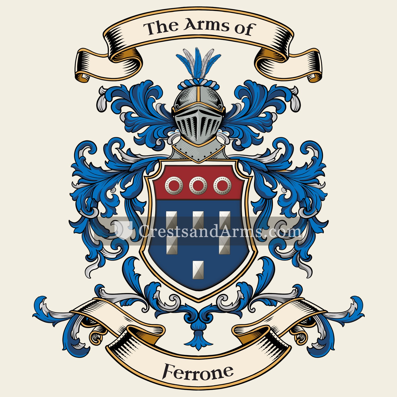 The Ferrone coat of arms