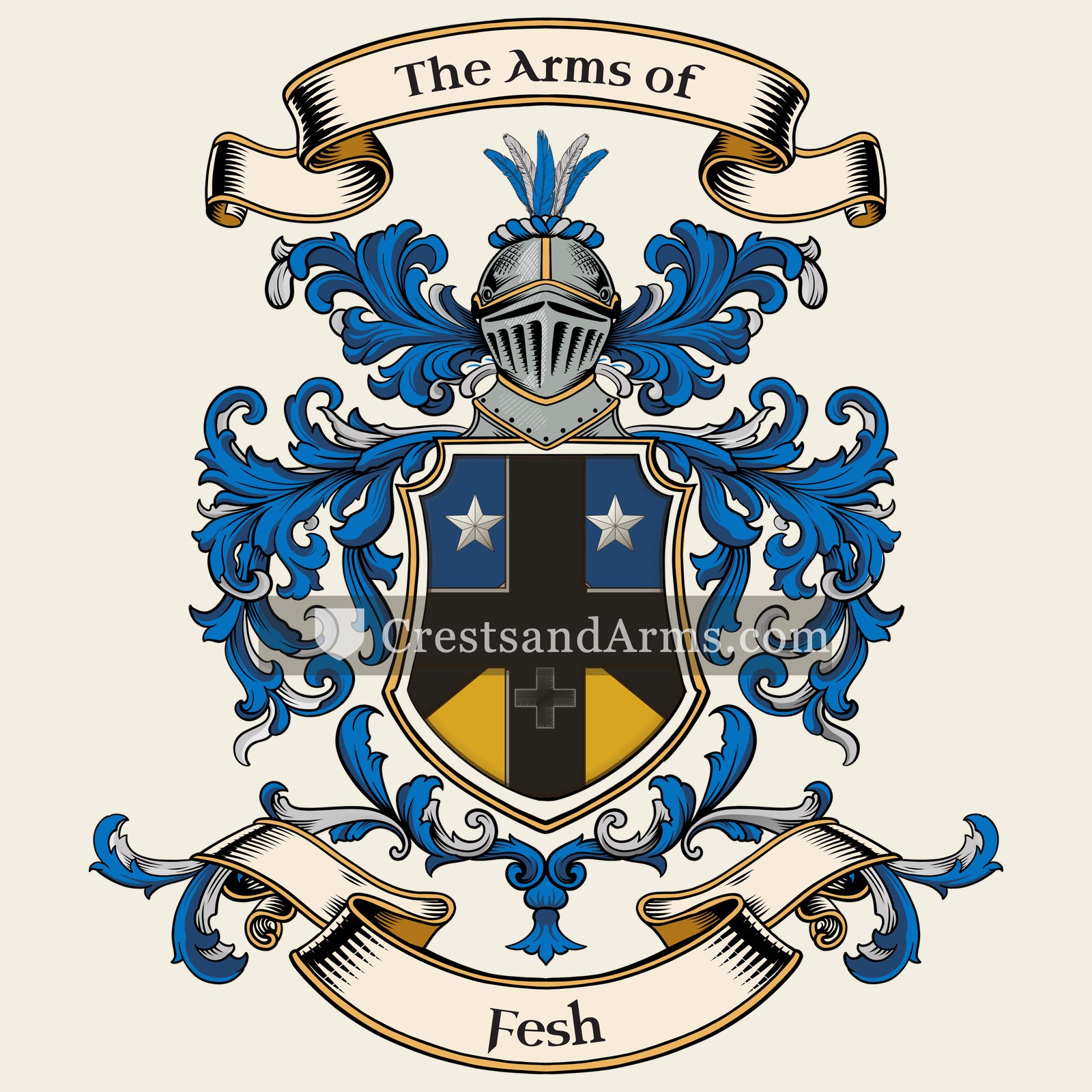 The Fesh coat of arms