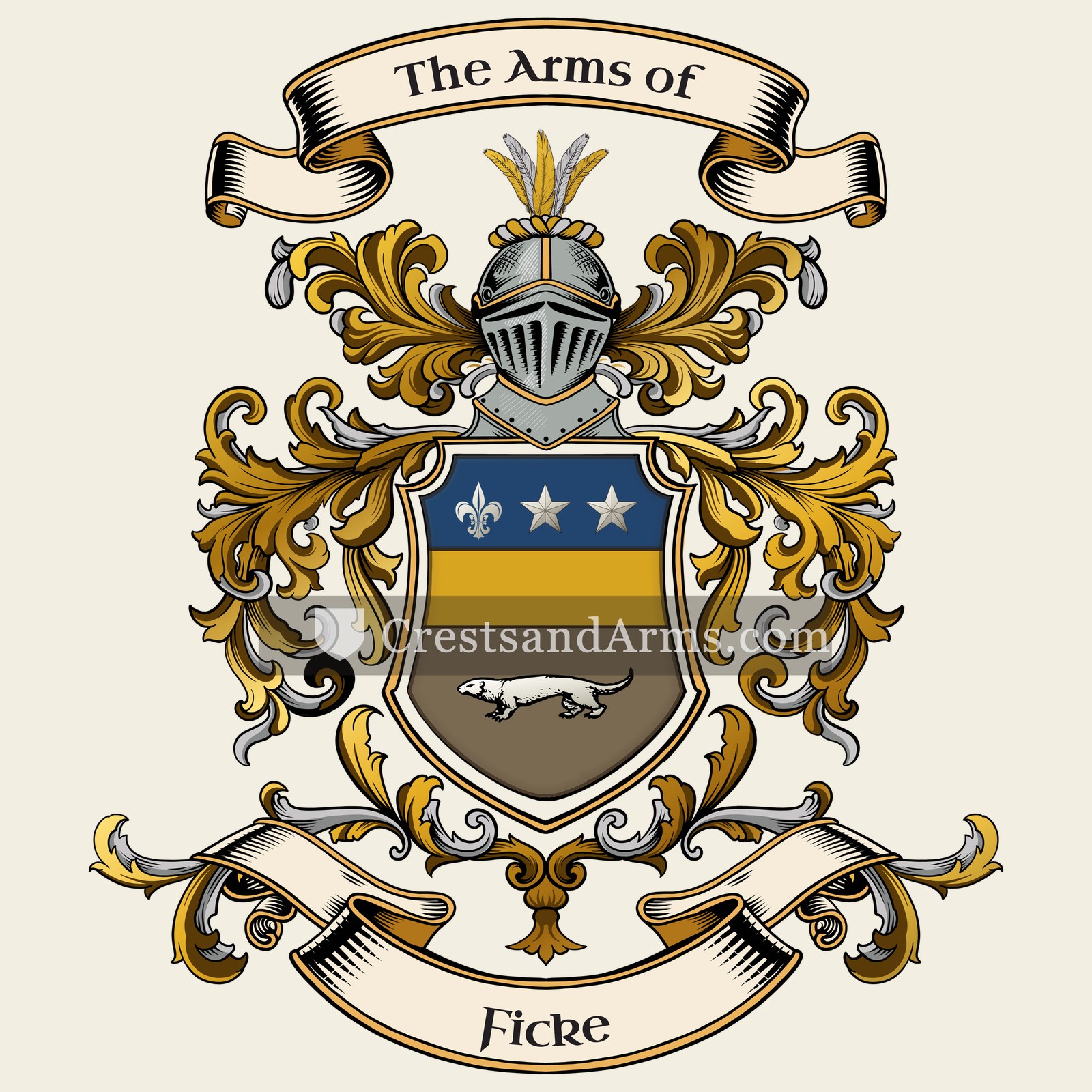 The Ficke coat of arms