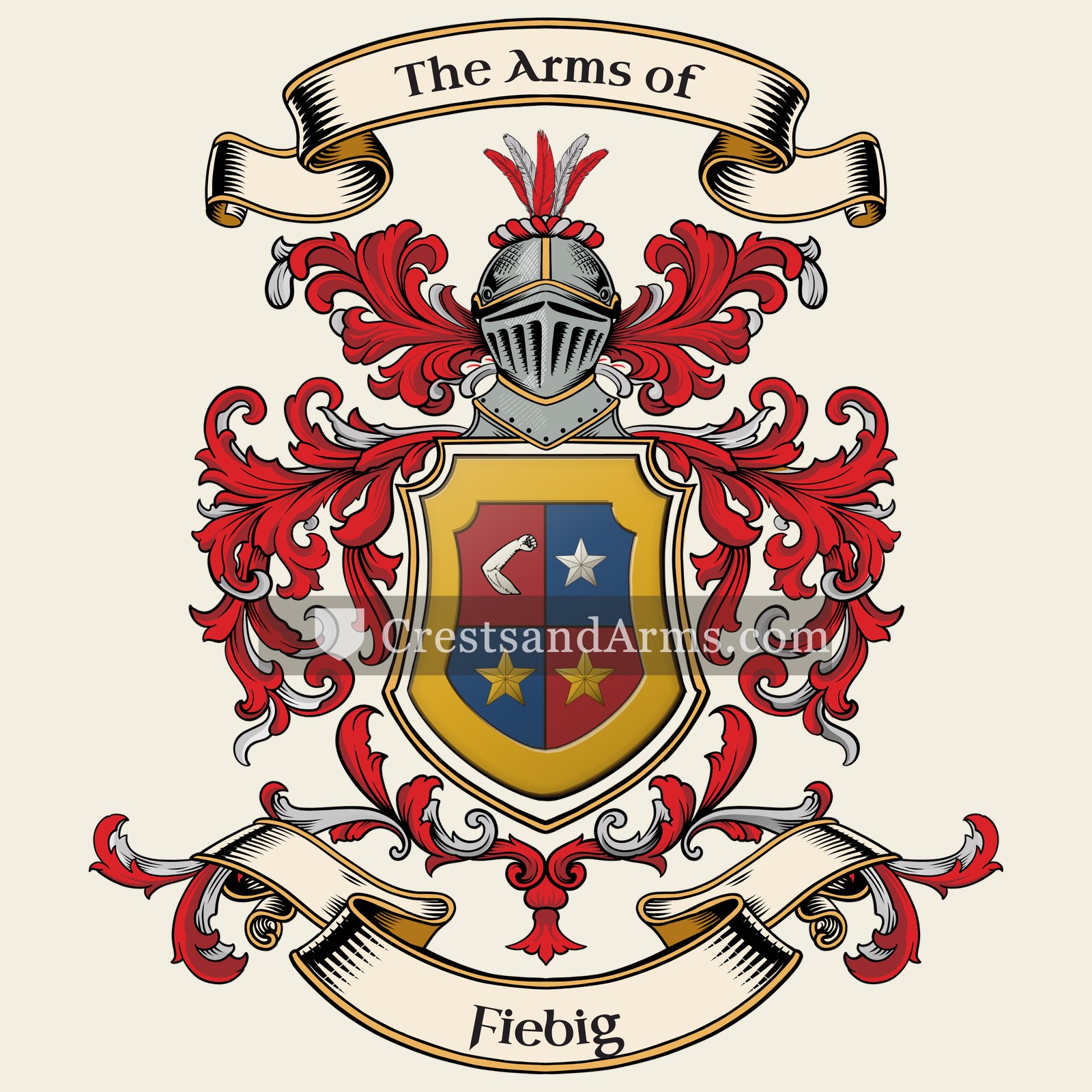 The Fiebig coat of arms
