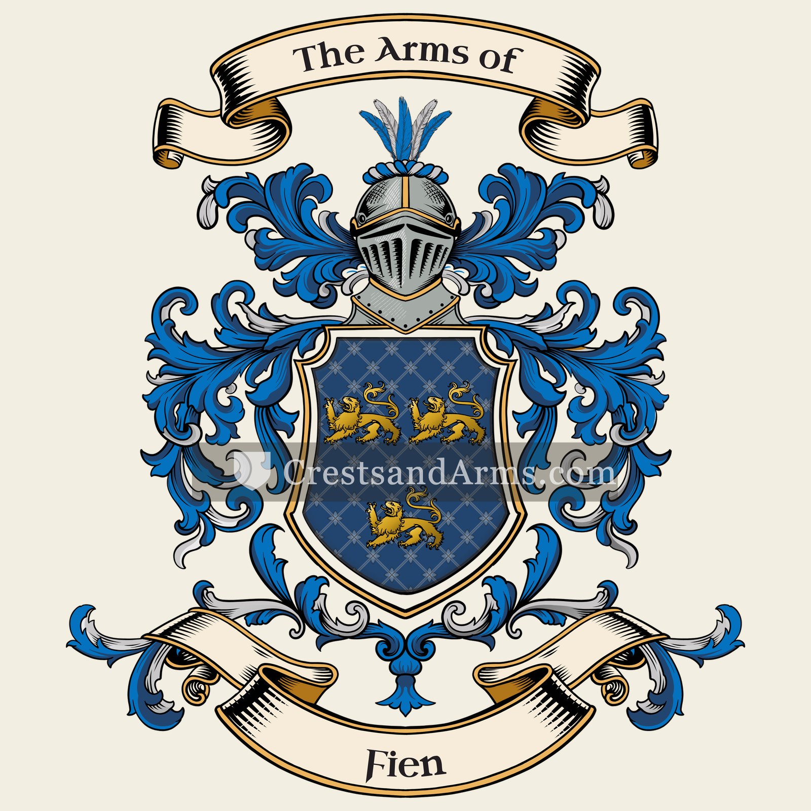 The Fien coat of arms