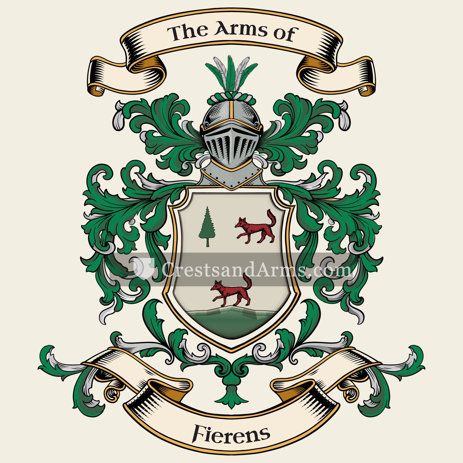 The Fierens coat of arms