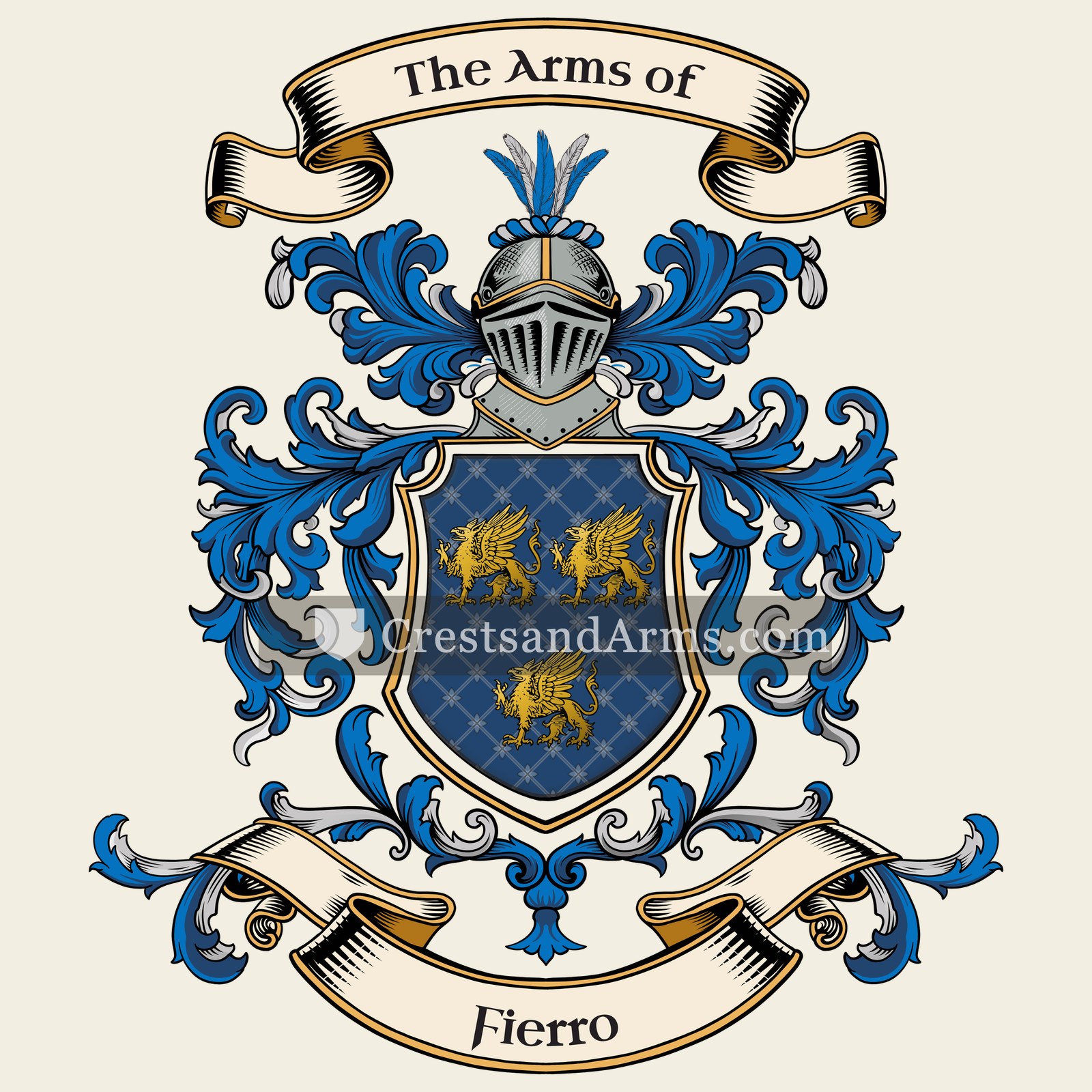 The Fierro coat of arms