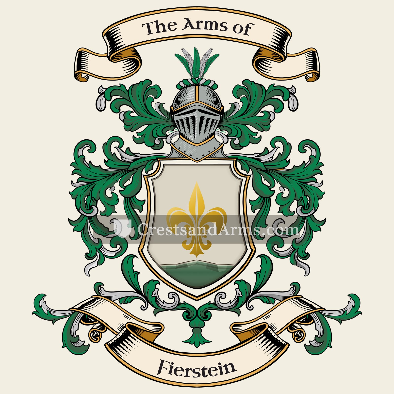 The Fierstein coat of arms