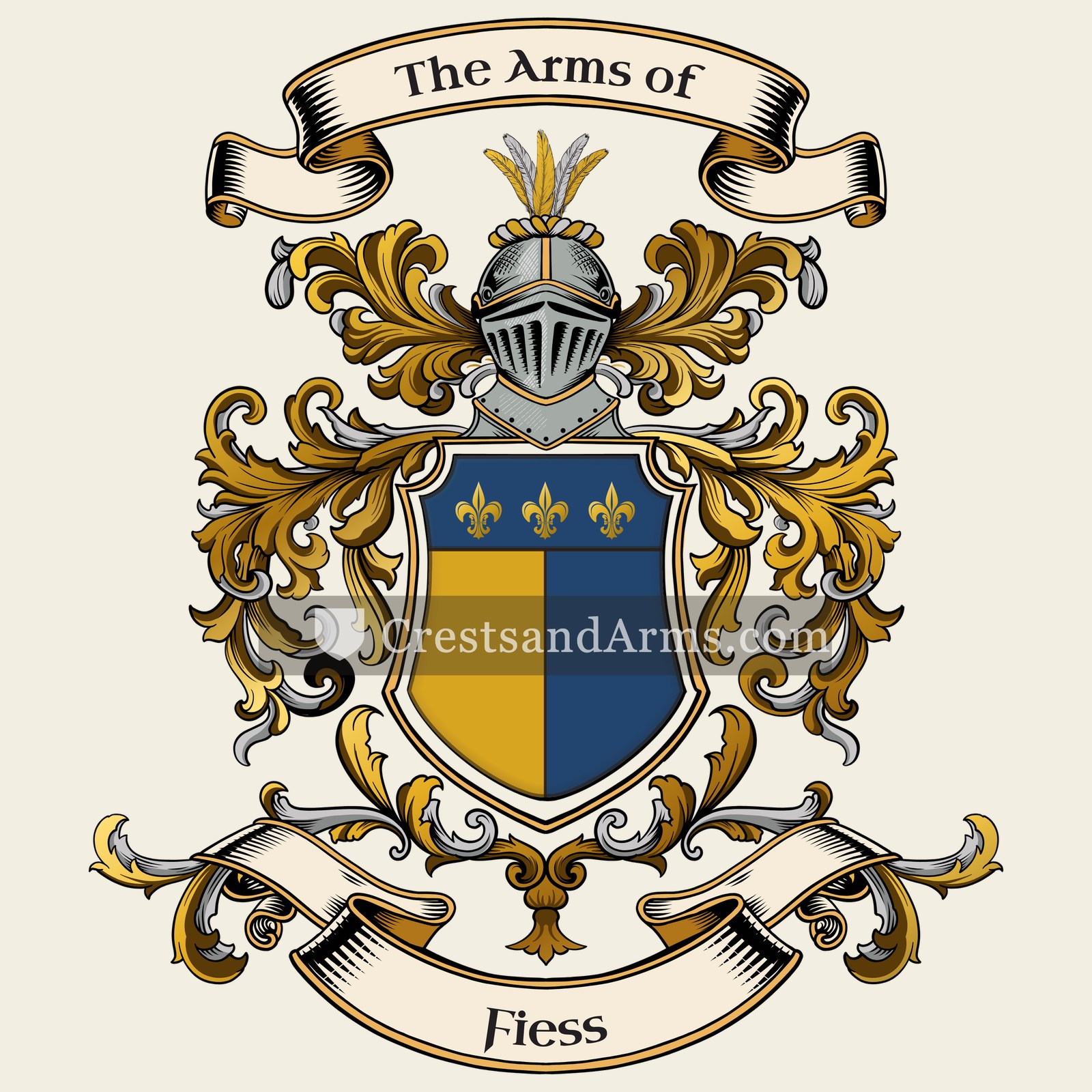 The Fiess coat of arms
