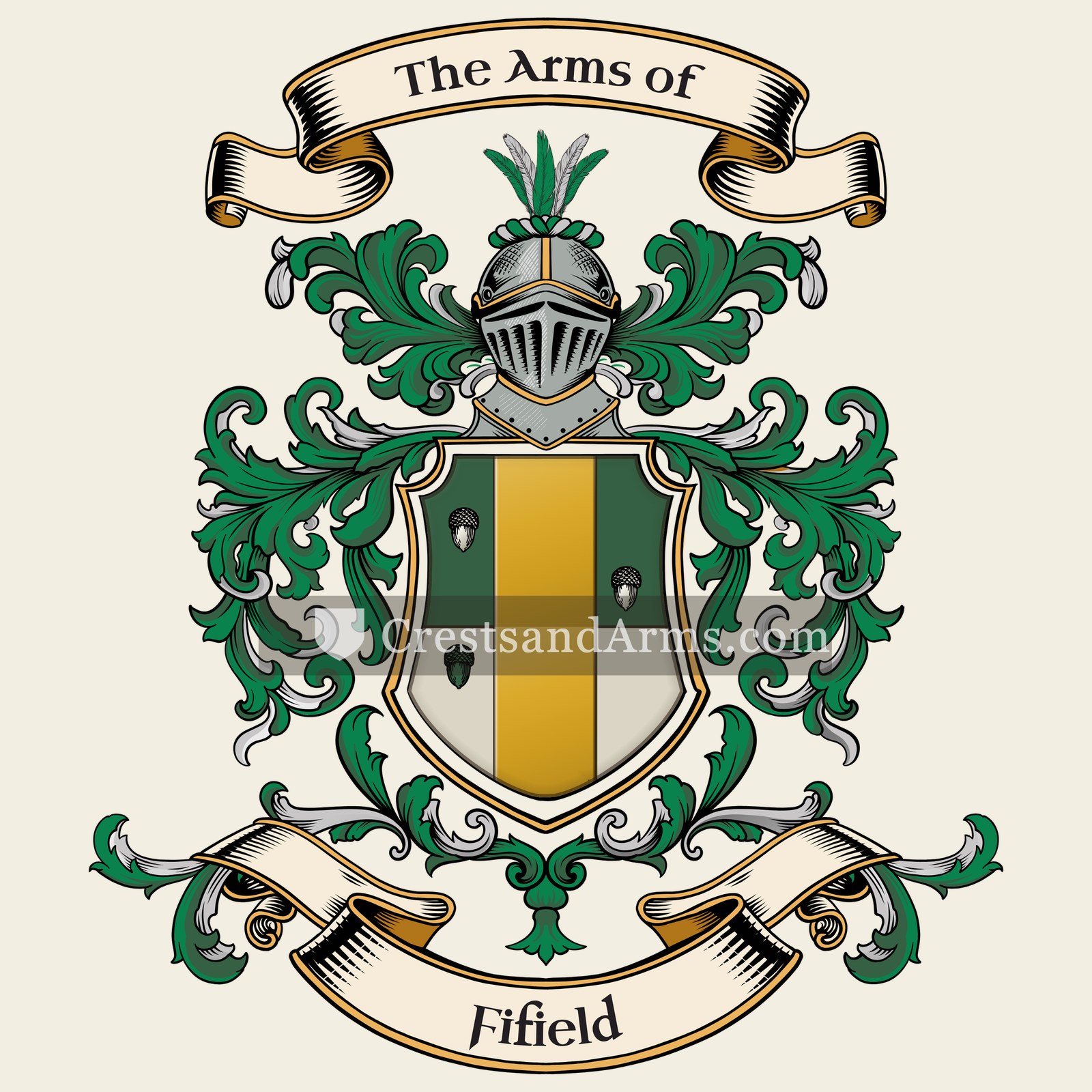 The Fifield coat of arms