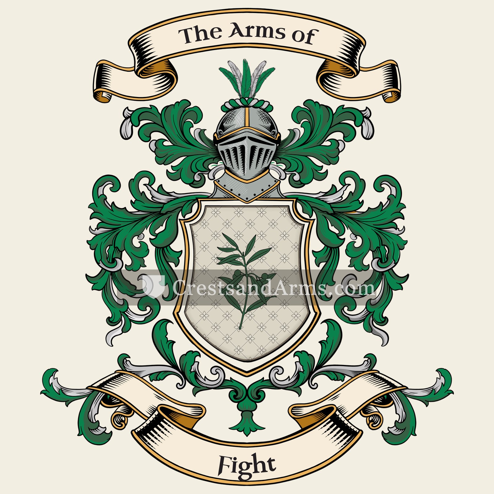 The Fight coat of arms