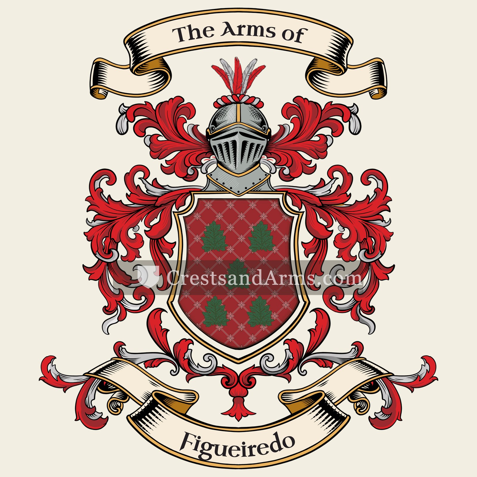 The Figueiredo coat of arms