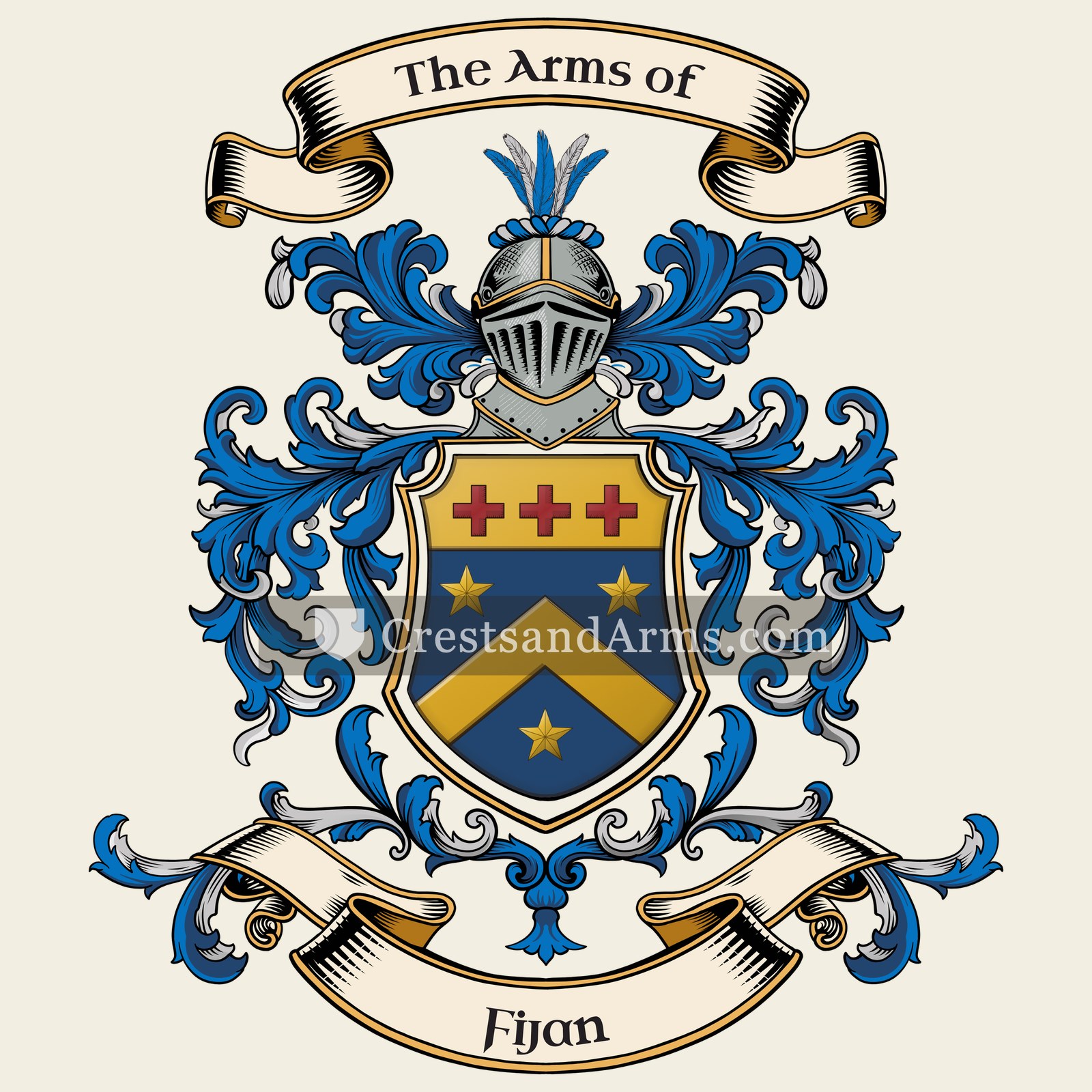 The Fijan coat of arms