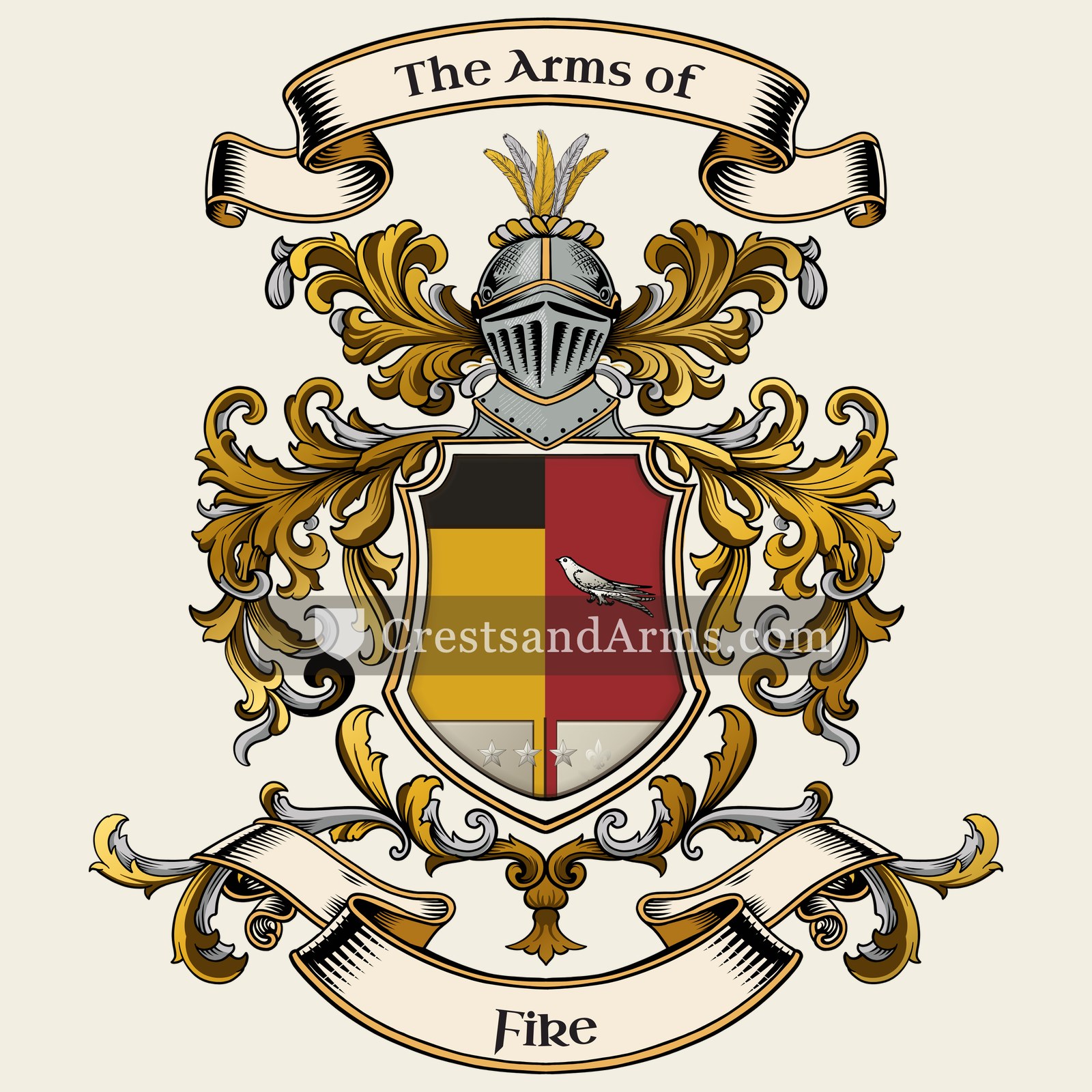 The Fike coat of arms