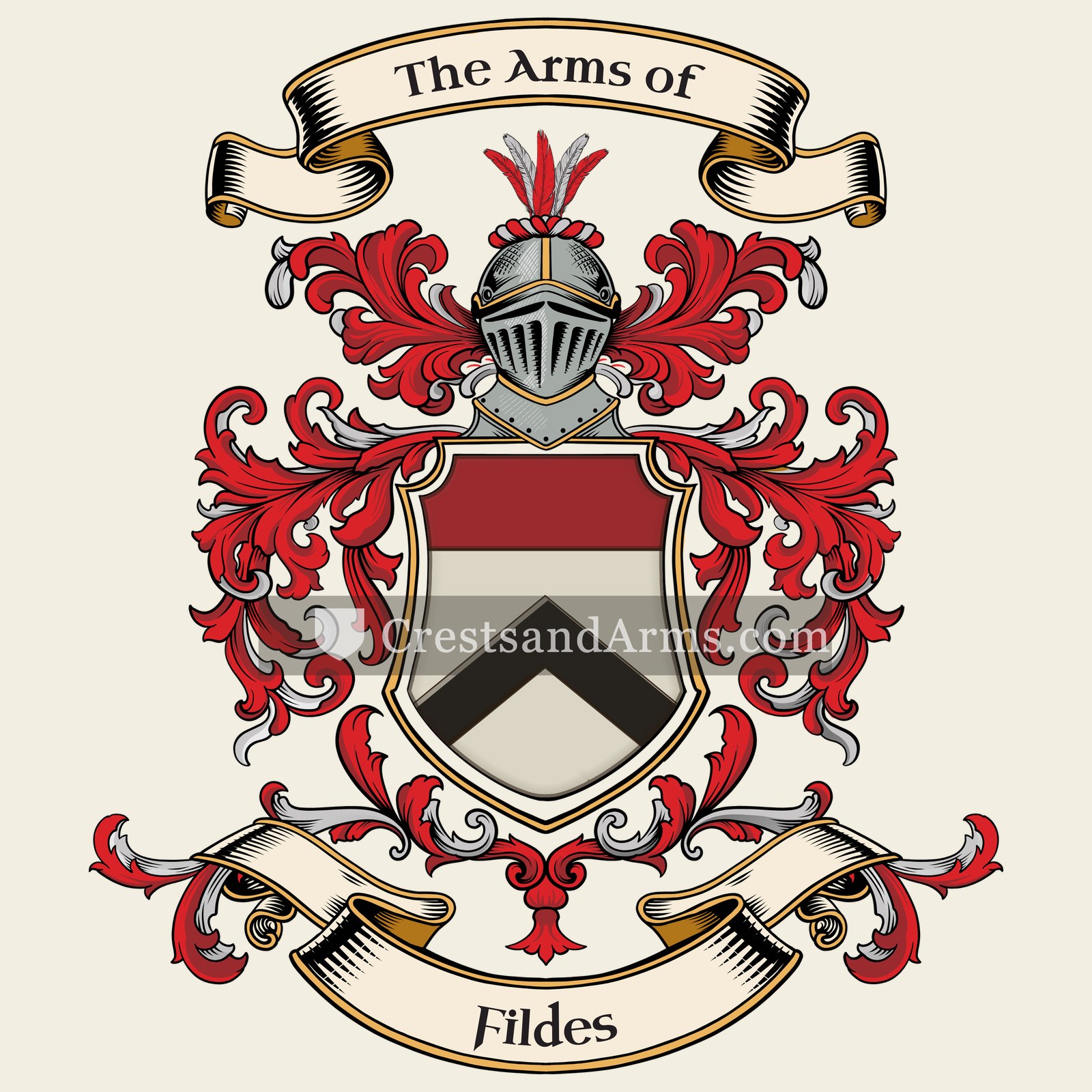 The Fildes coat of arms