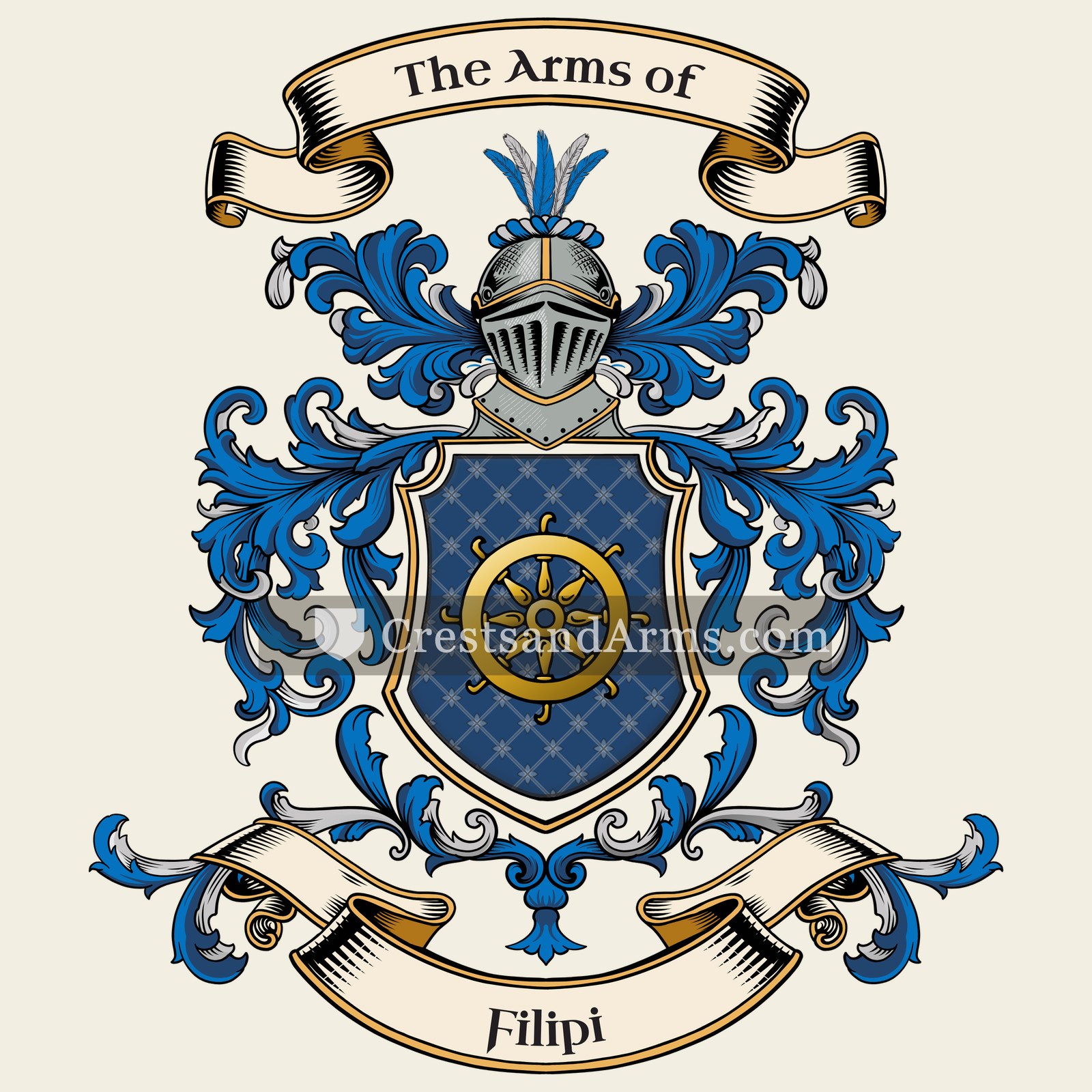 The Filipi coat of arms