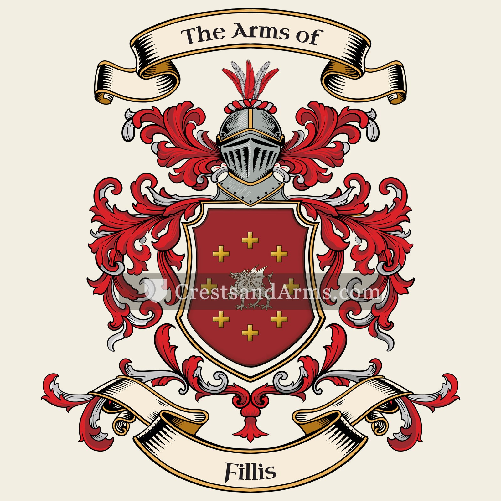 The Fillis coat of arms