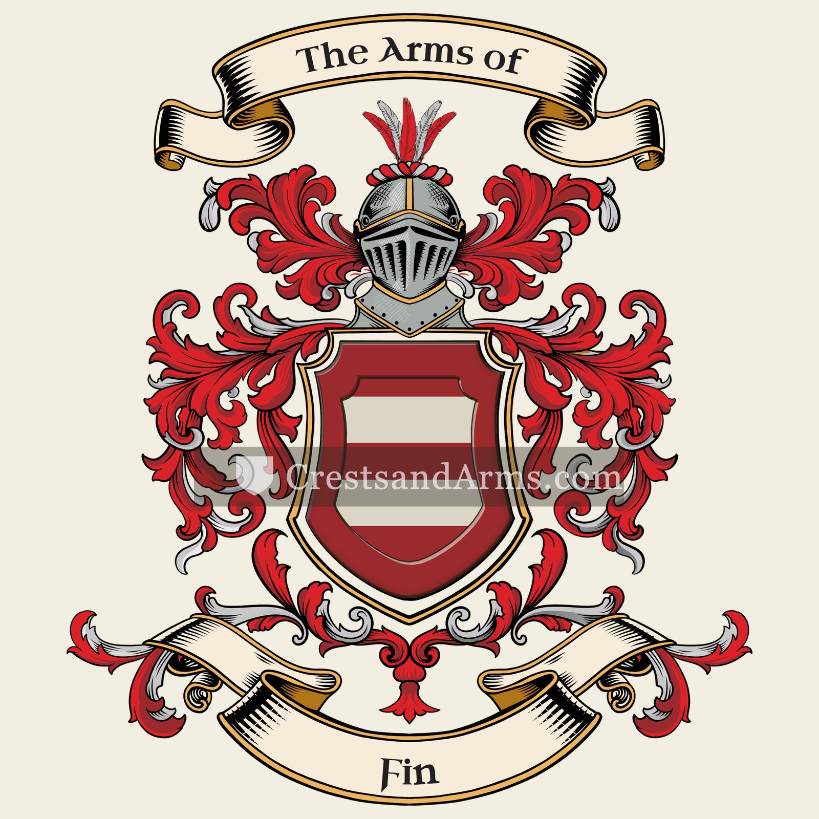 The Fin coat of arms