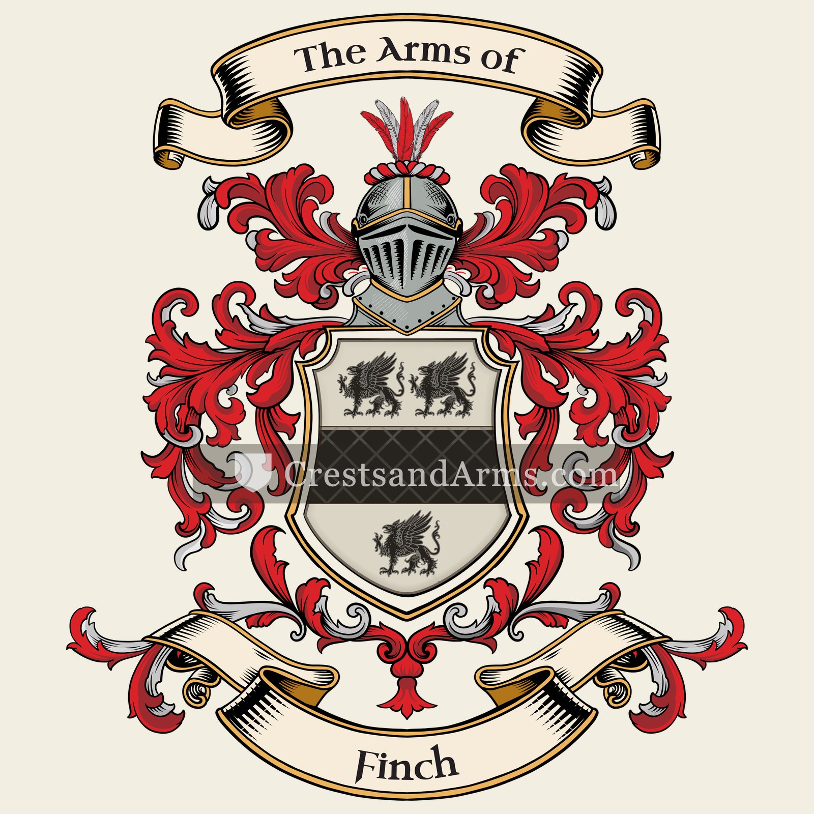 The Finch coat of arms