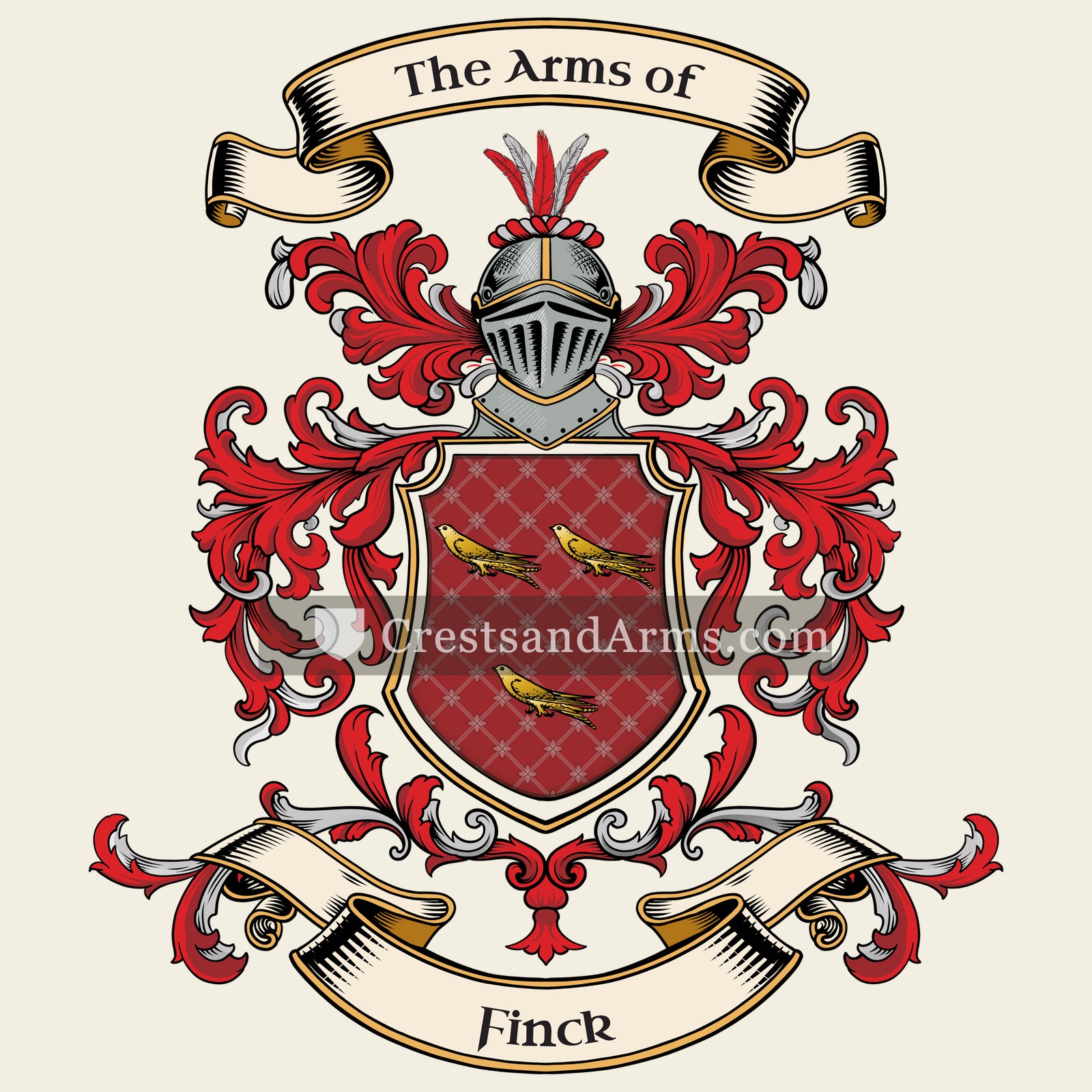 The Finck coat of arms