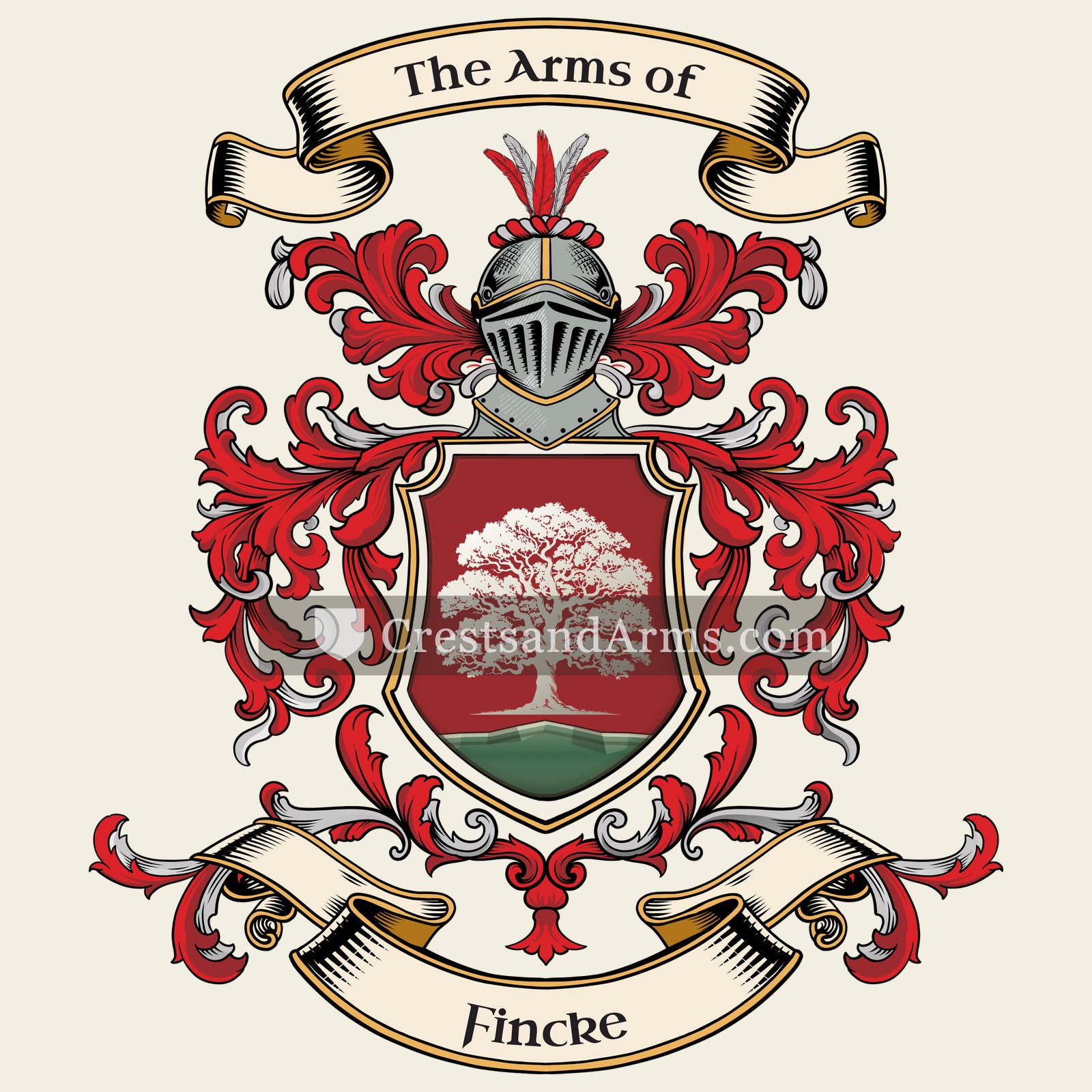 The Fincke coat of arms