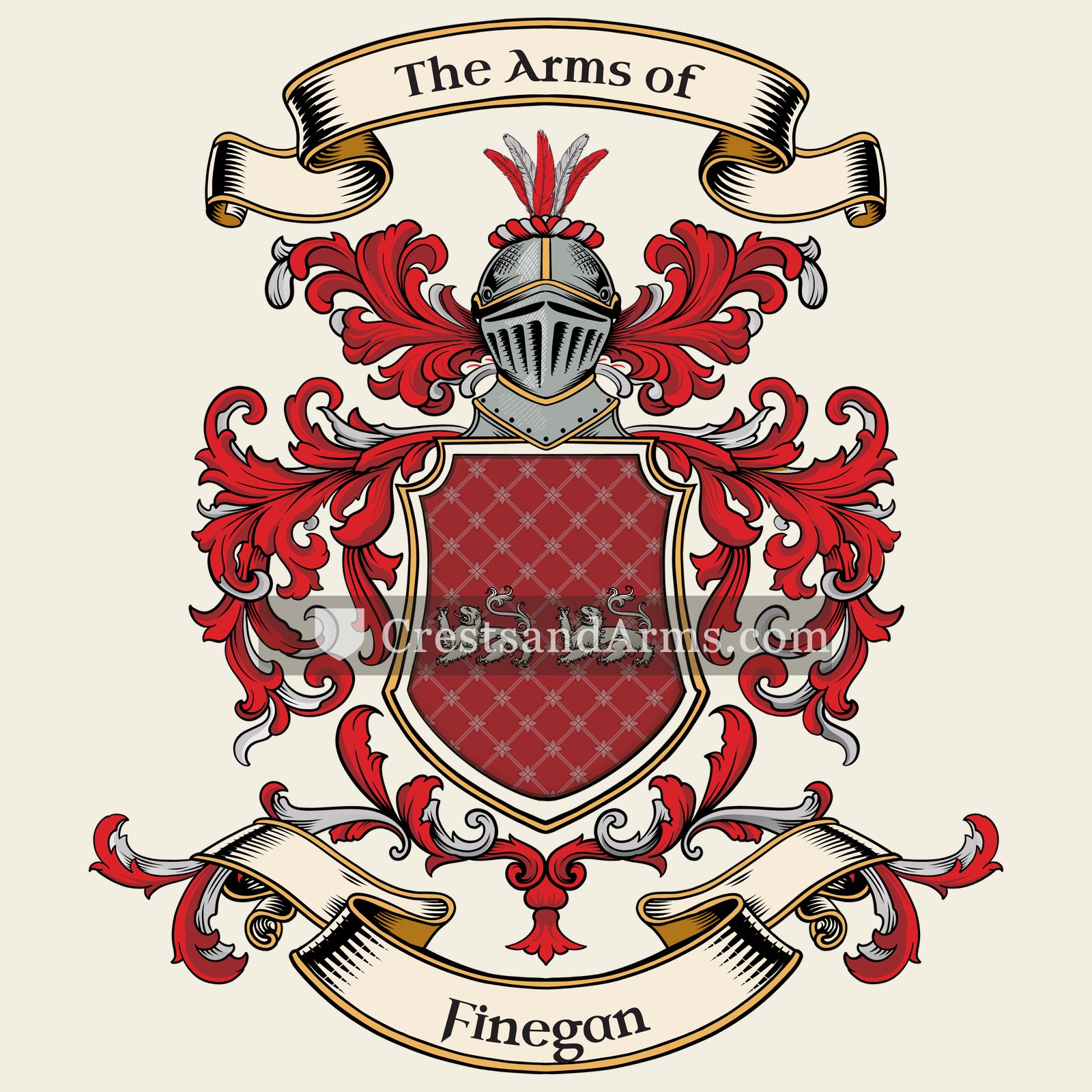 The Finegan coat of arms