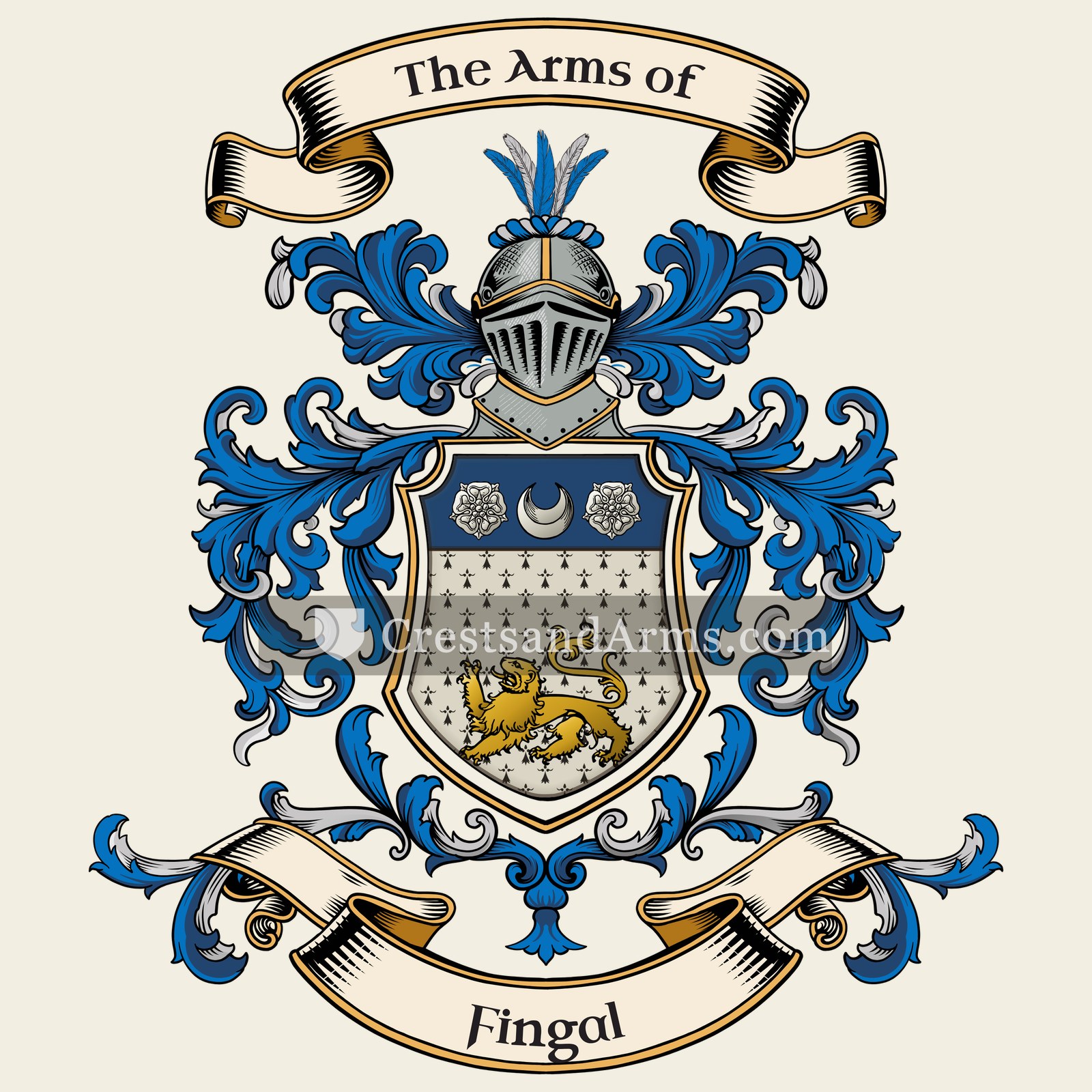 The Fingal coat of arms