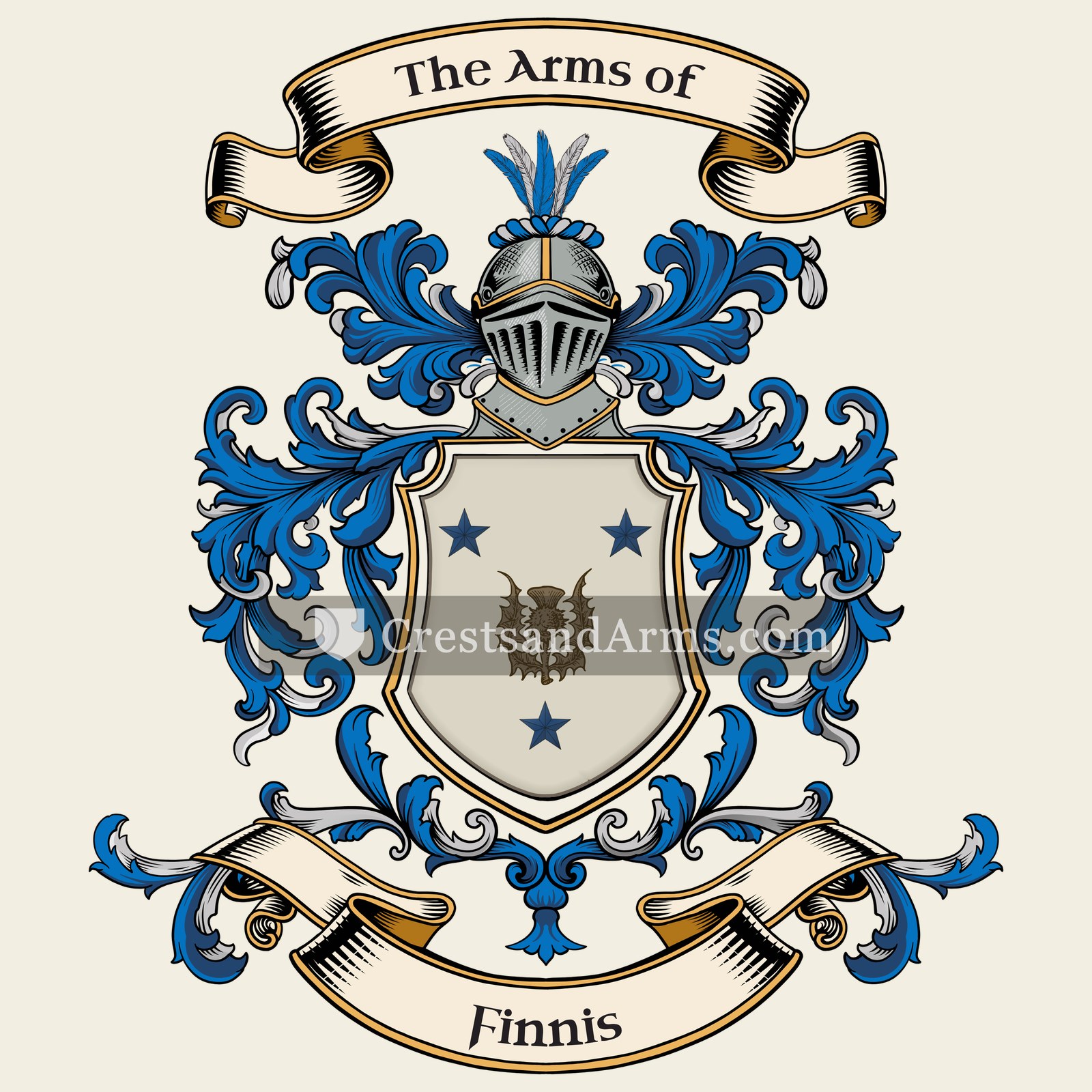 The Finnis coat of arms