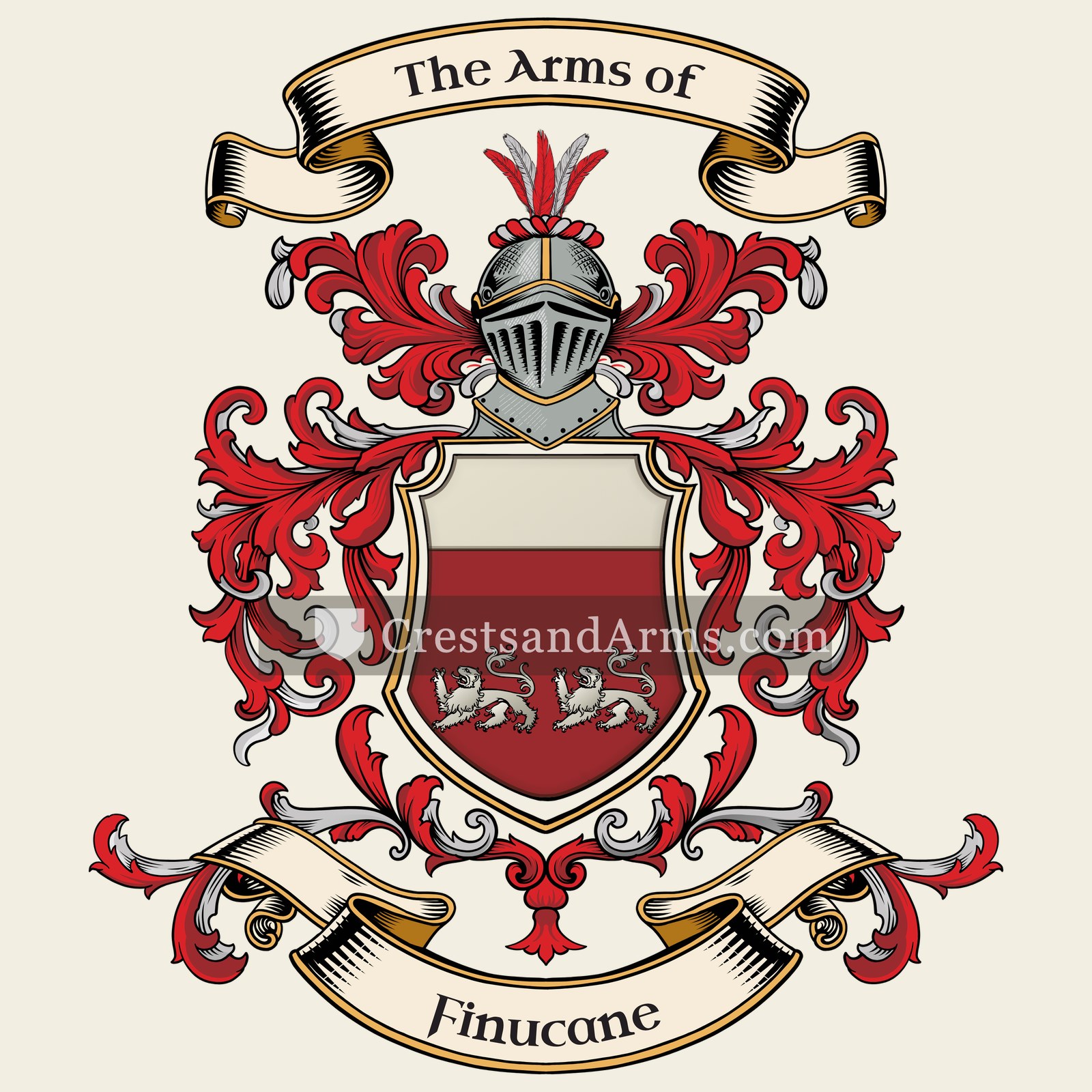 The Finucane coat of arms