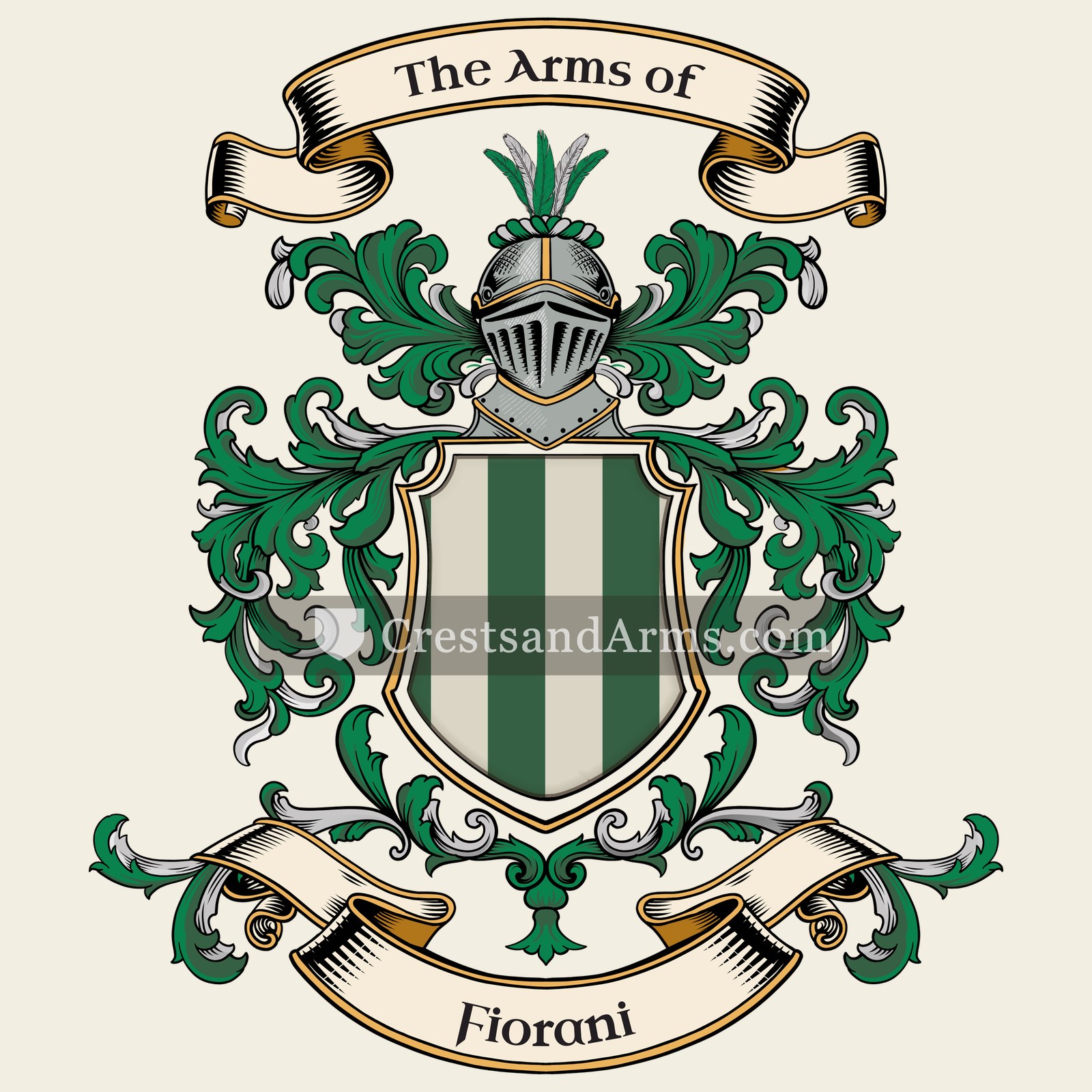 The Fiorani coat of arms