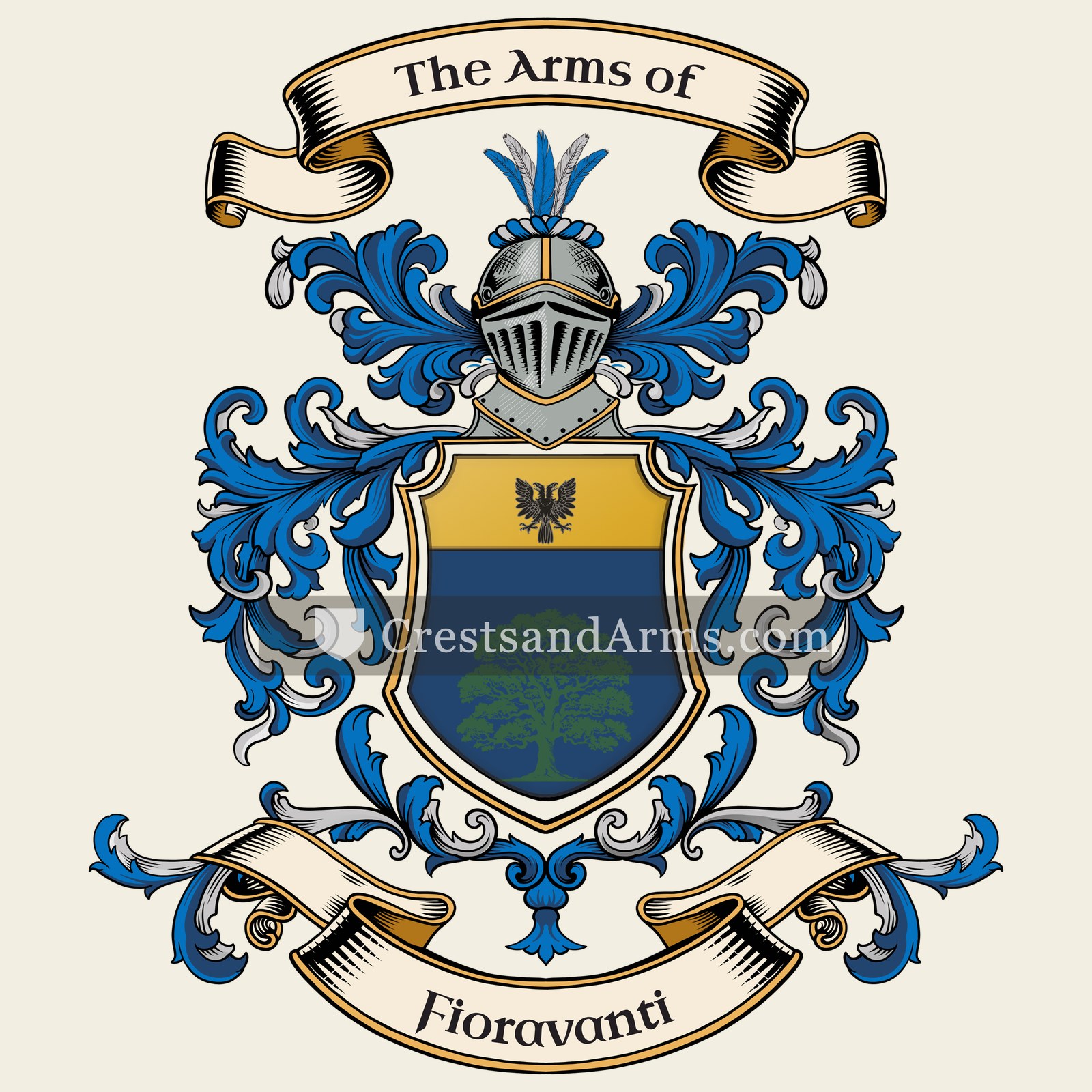 The Fioravanti coat of arms
