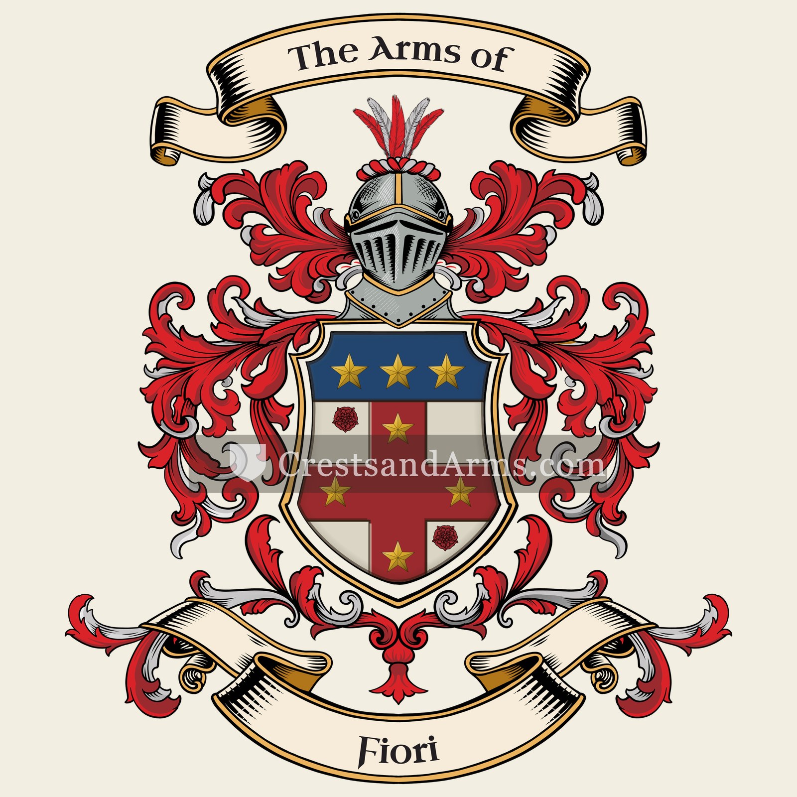 The Fiori coat of arms
