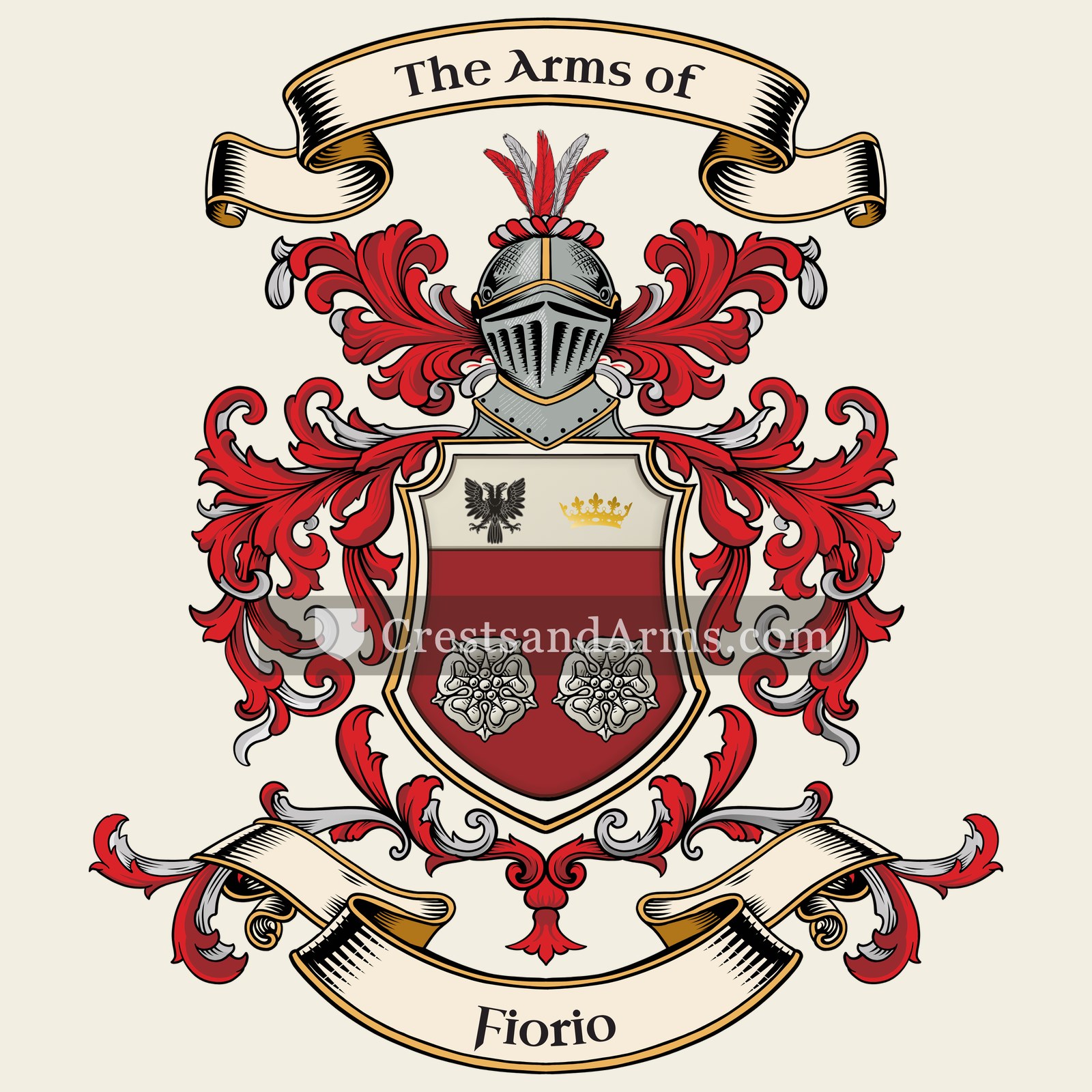 The Fiorio coat of arms