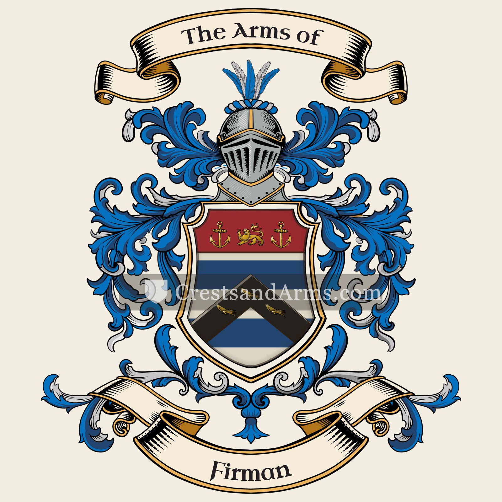 The Firman coat of arms