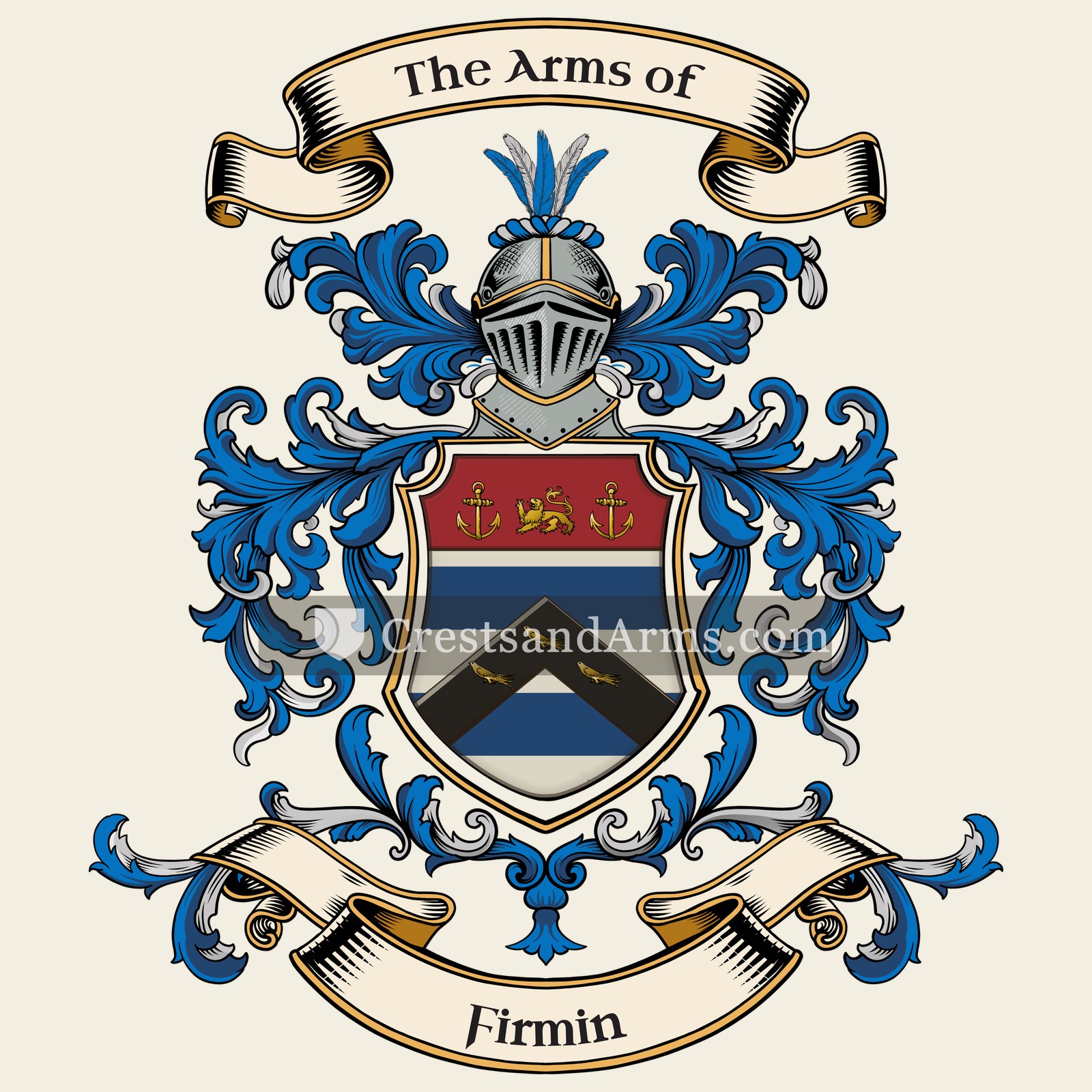 The Firmin coat of arms