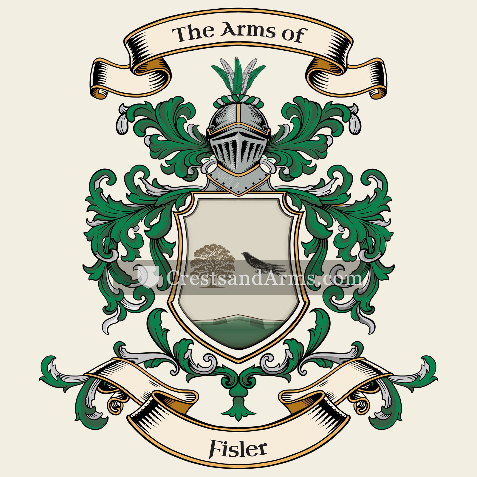 The Fisler coat of arms