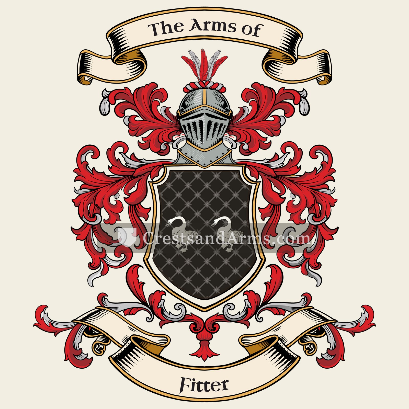 The Fitter coat of arms